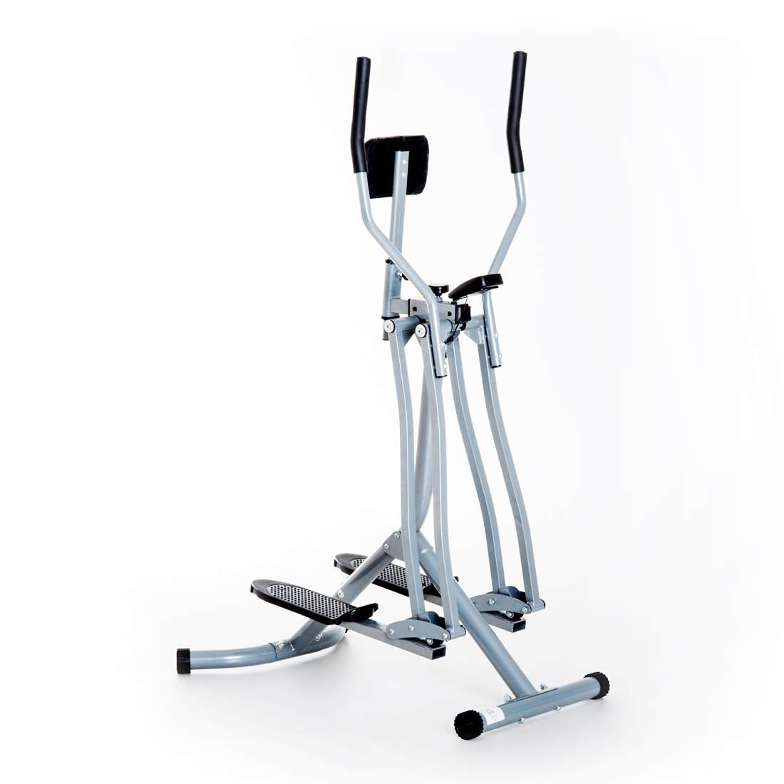 Elliptisk Crosstrainer Ergometer, Silver, LCD-skärm | Hem & Hobby | Pryloteket