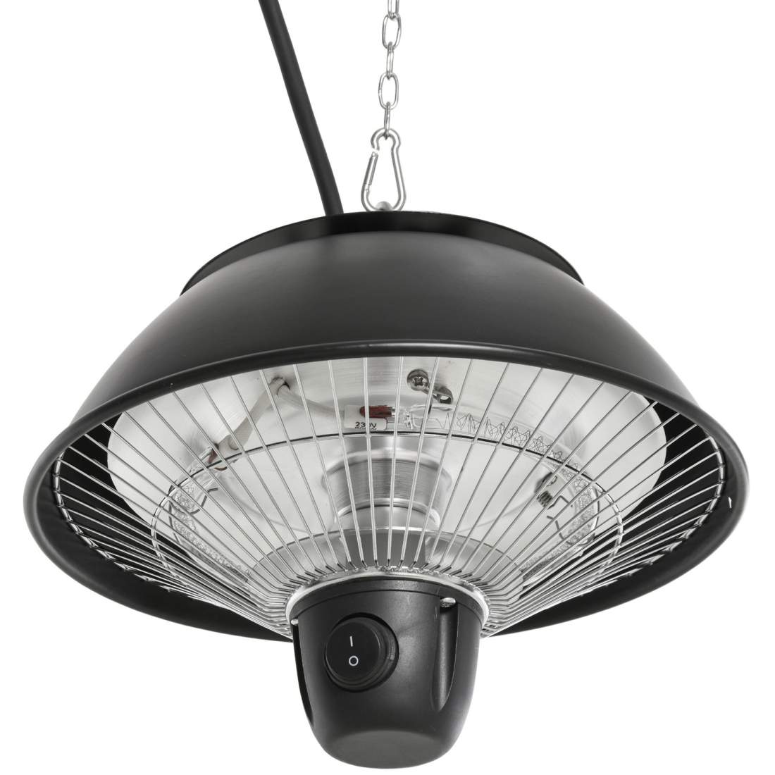 Takvärmare 600W, Aluminium, Svart, För Uteplatser | Hem & Hobby | Pryloteket