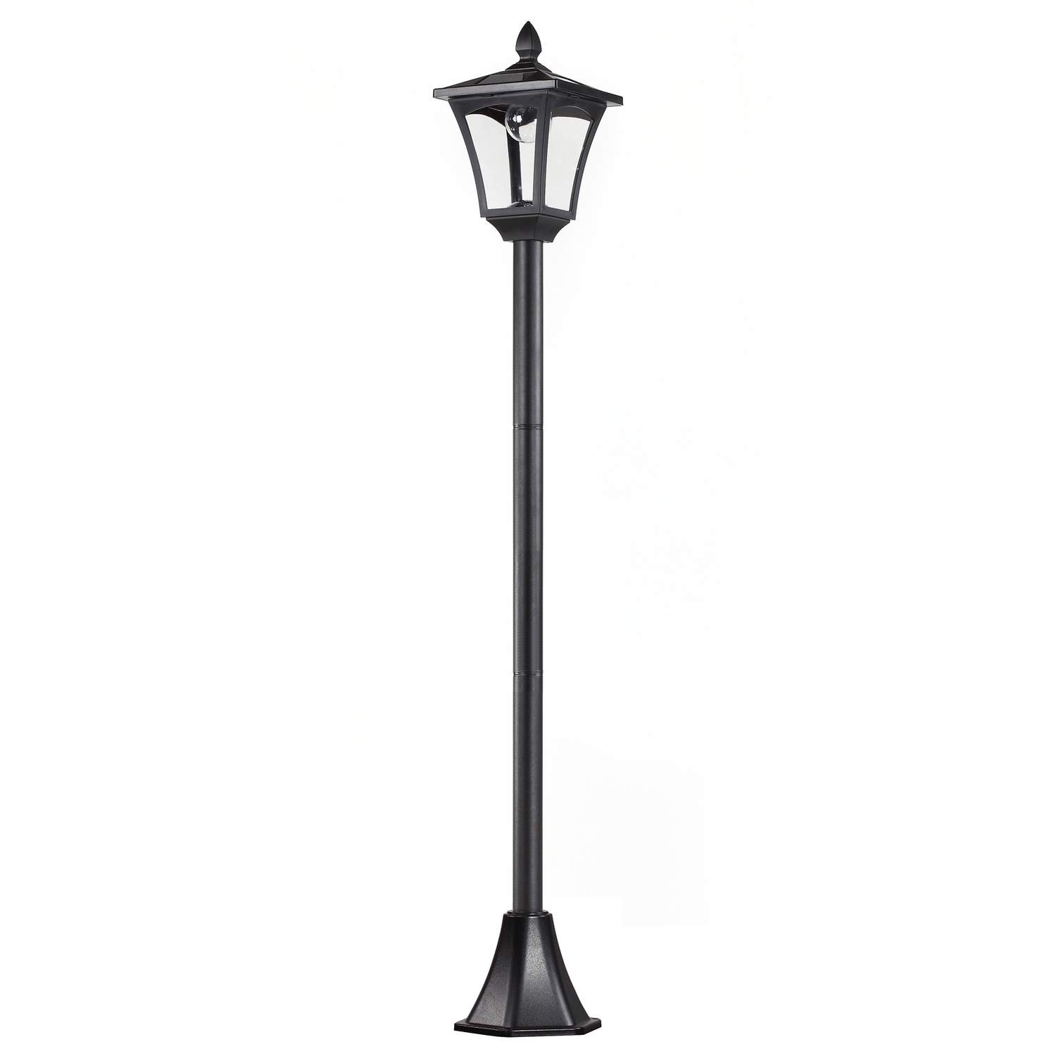 Solcelledrevet havelampe LED 40 Lumen Sort