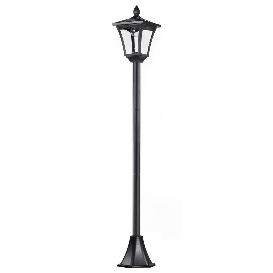 Solcellsdriven Trädgårdslampa LED 40 Lumen Svart | Hem & Hobby | Pryloteket