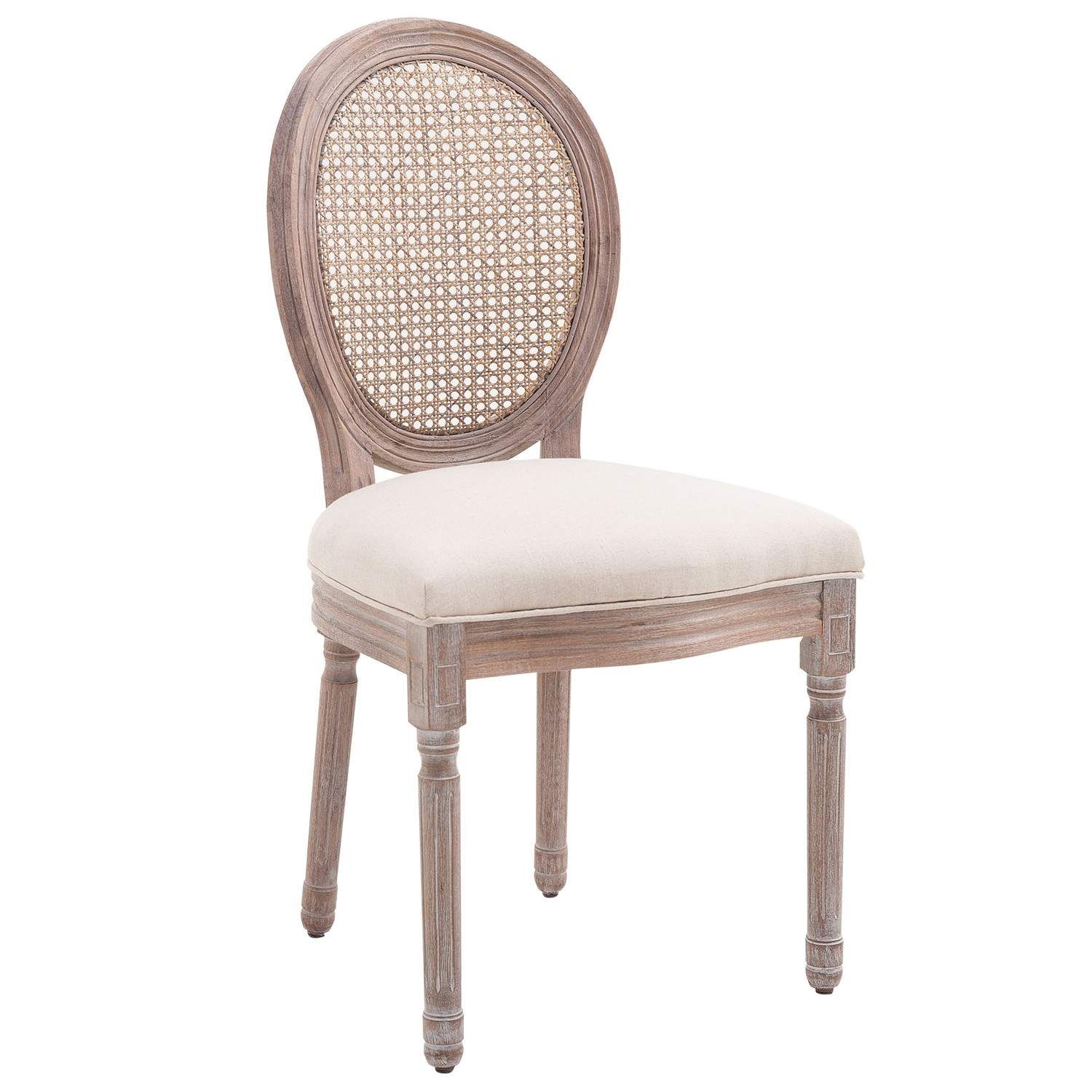 Vintage Rottingstol Beige 50x54,5x97 cm | Hem & Hobby | Pryloteket