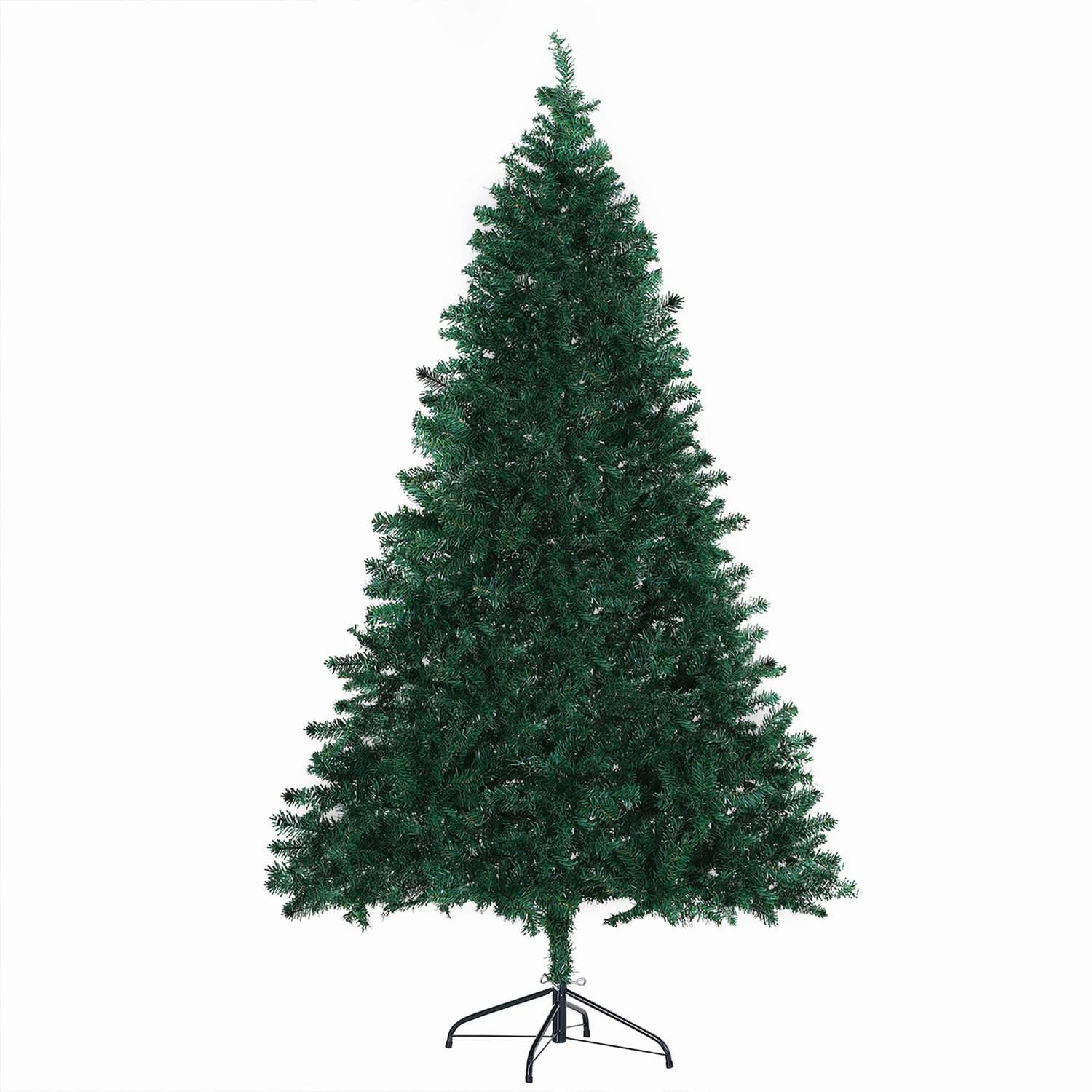 Juletræ 180 cm Grøn PVC 1000 Grene