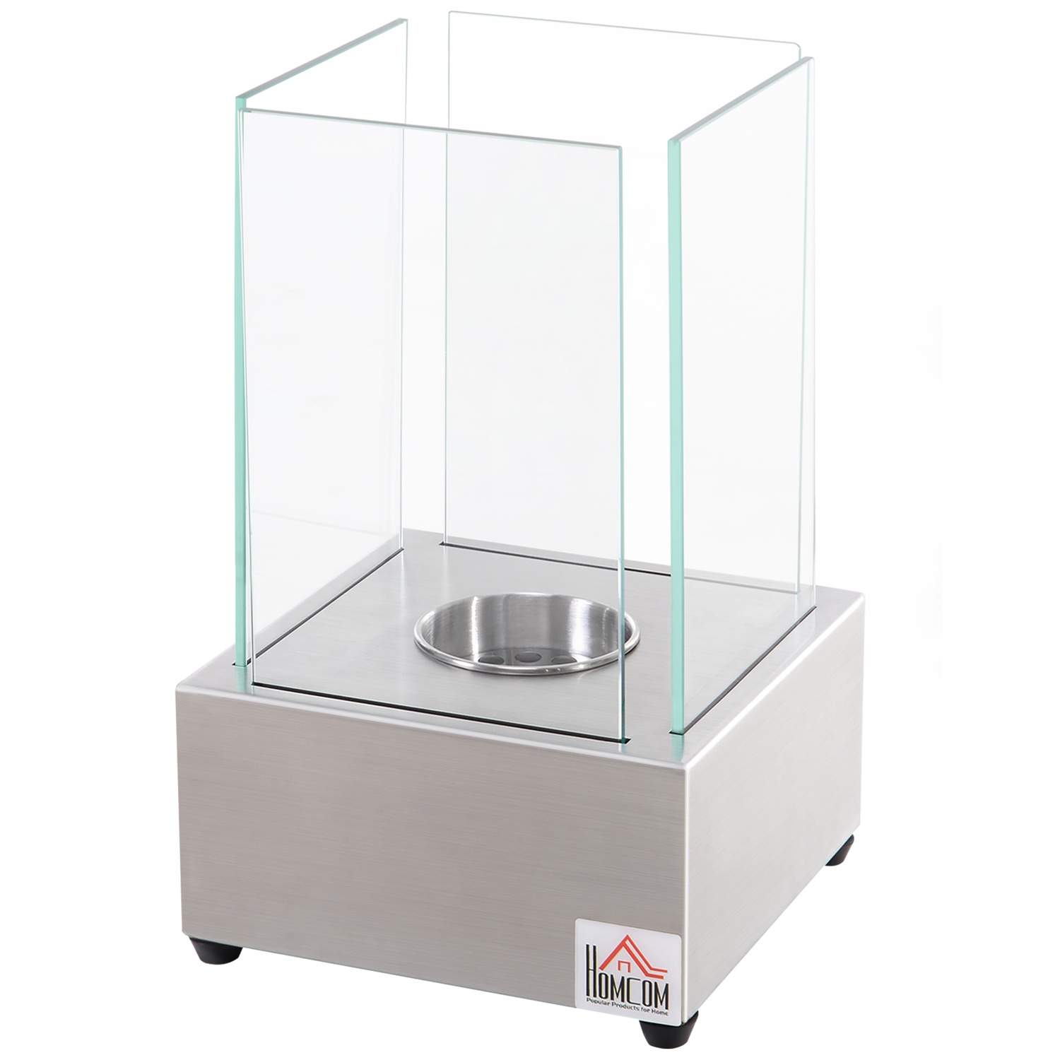 Rustfri Ethanol pejs 0,4L No Smoke 2t Brændetid