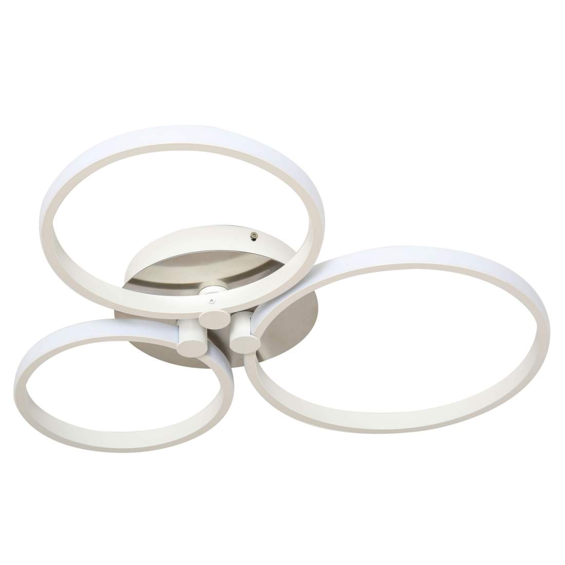 Moderne loftslampe i metal og akryl til stuen