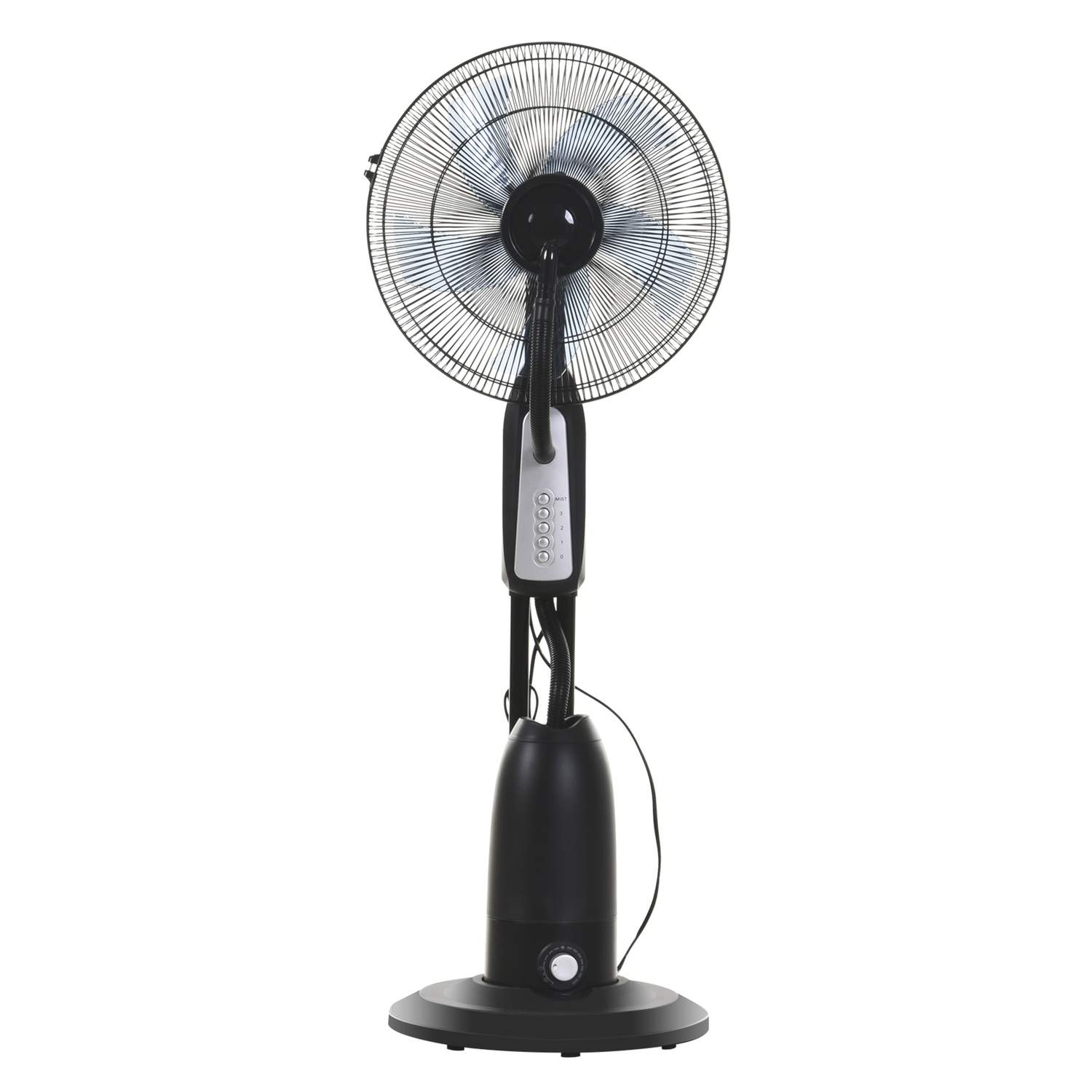Piedestalventilator med tågefunktion og vandfordeler