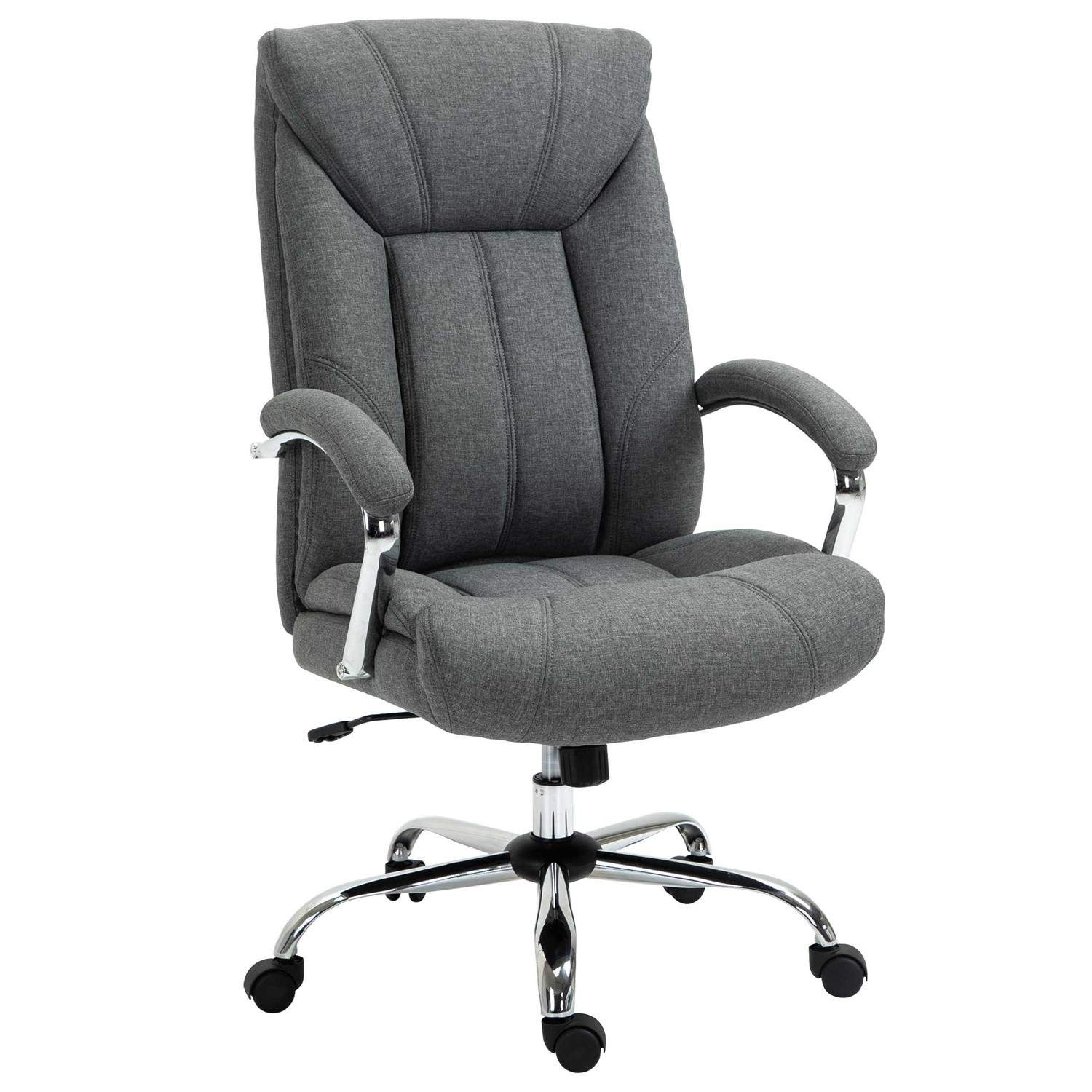 Ergonomisk kontorstol med vippefunktion Grå