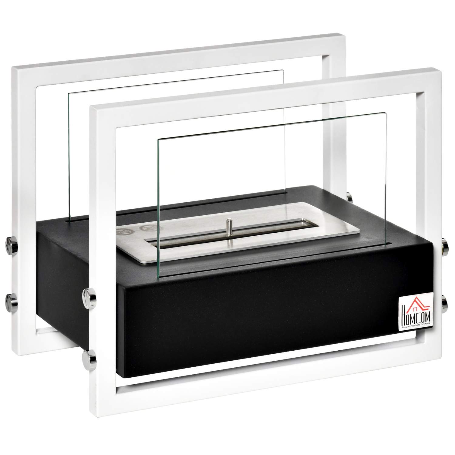 Bioethanol Pejs 1,5L Sort/Hvid Røgfri