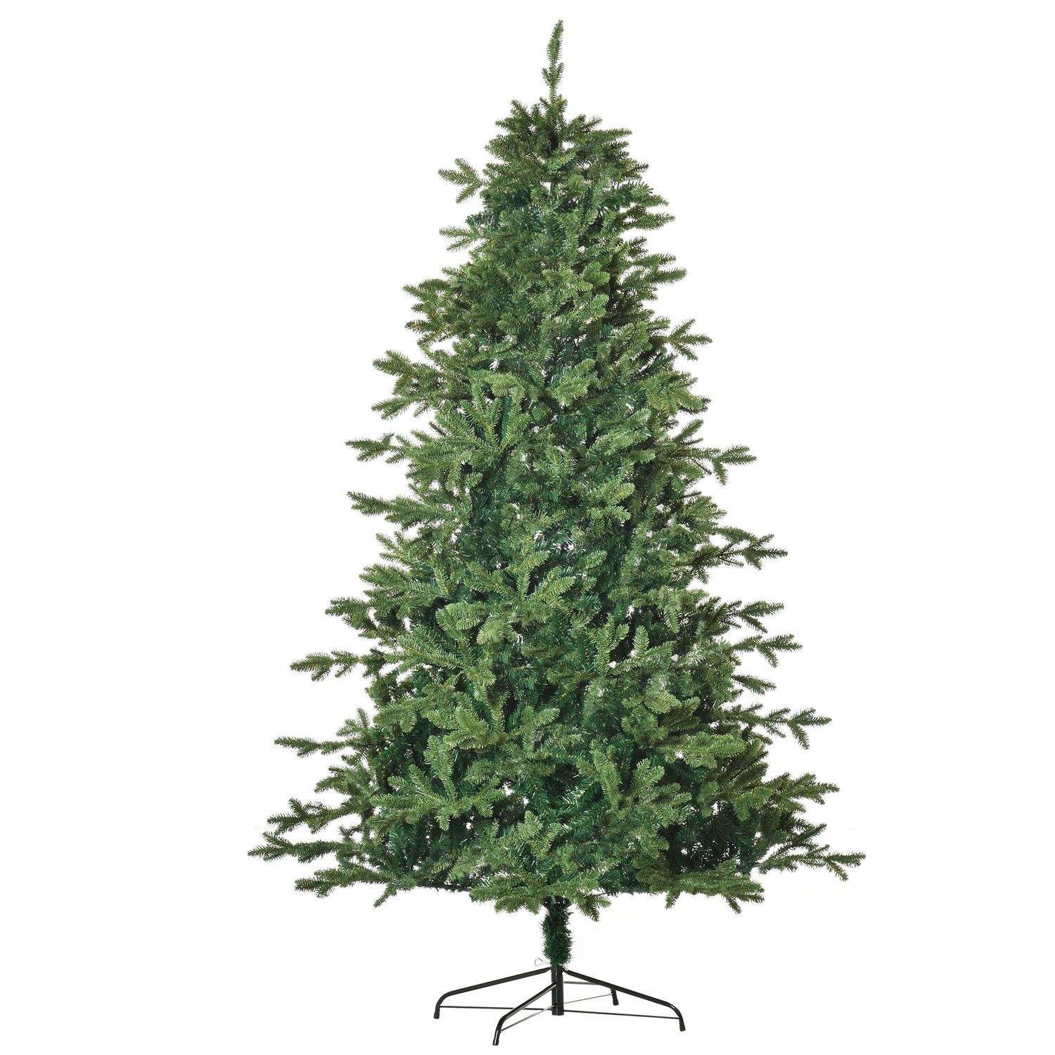 Kunstigt juletræ 210 cm Grøn PVC/PE