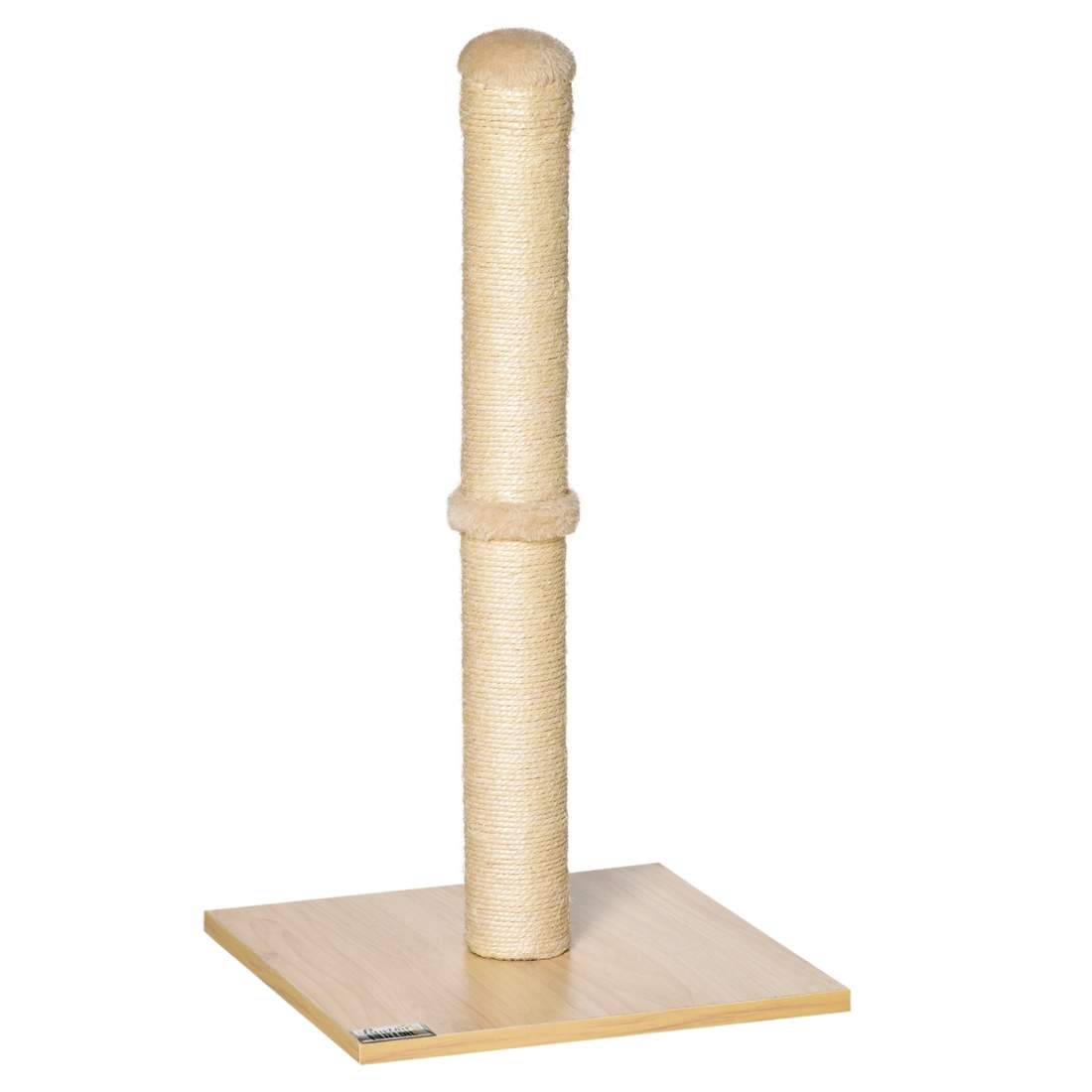 Skrapstolpe för Katter med Boll, 60cm, Beige/Ek | Hem & Hobby - Husdjur - Katt - Katträd | Pryloteket