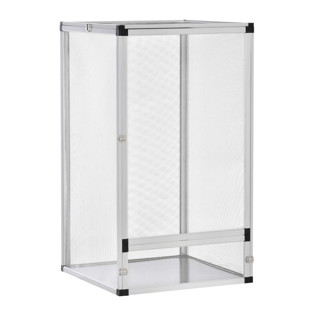 Aluminium Reptilbox 45x45x80 cm Silver | Hem & Hobby | Pryloteket