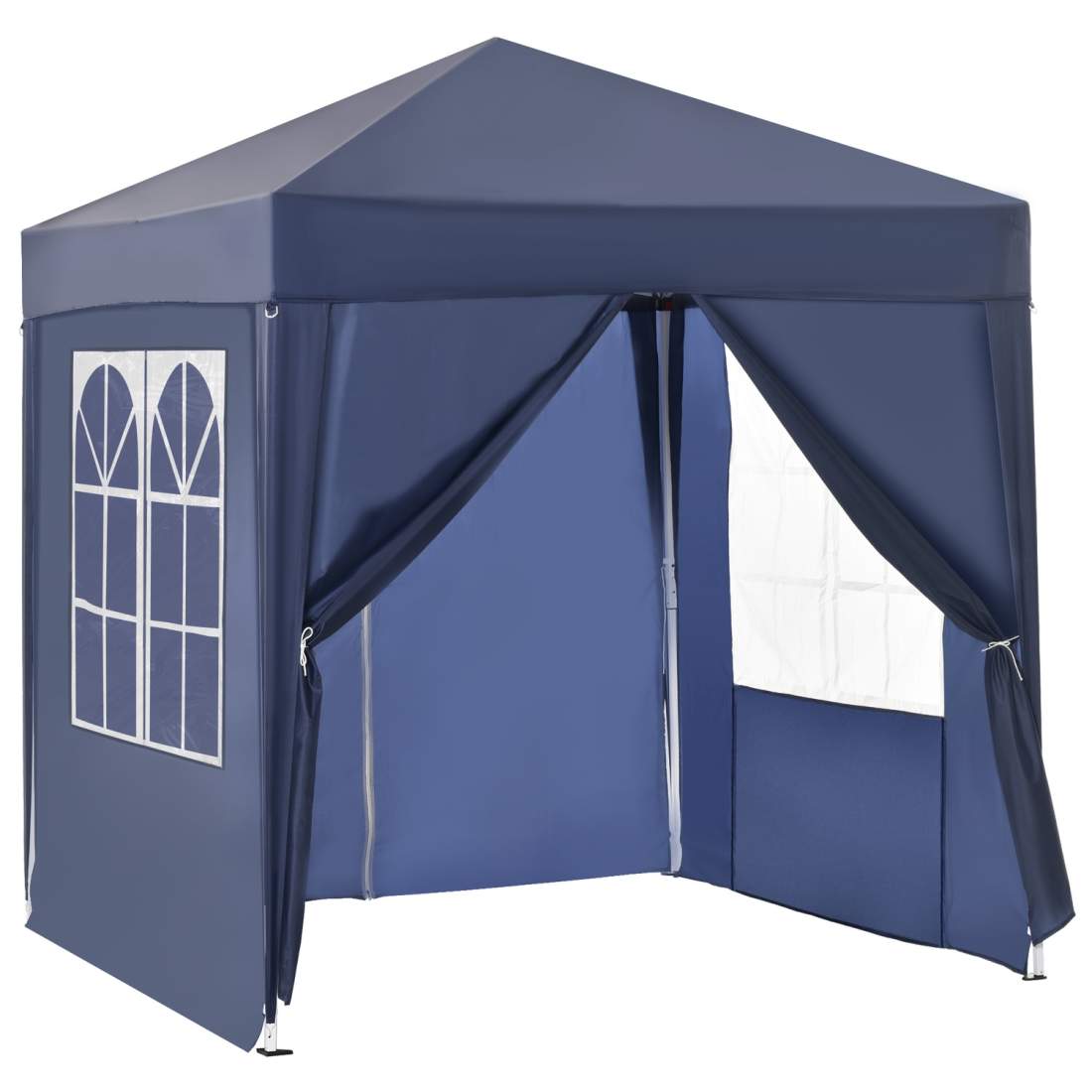 Hopfällbart 2x2m Gazebo med Fönster & Dörr | Hem & Hobby | Pryloteket