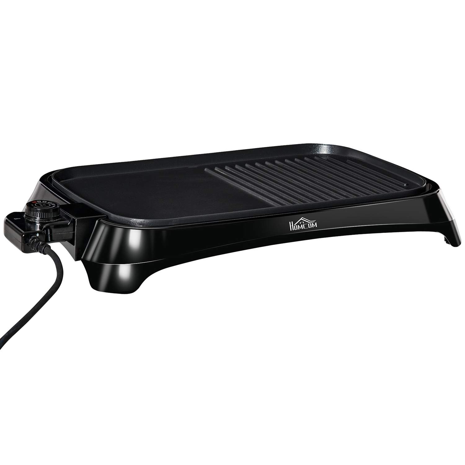 Elektrisk grill 1600W non-stick med termostat