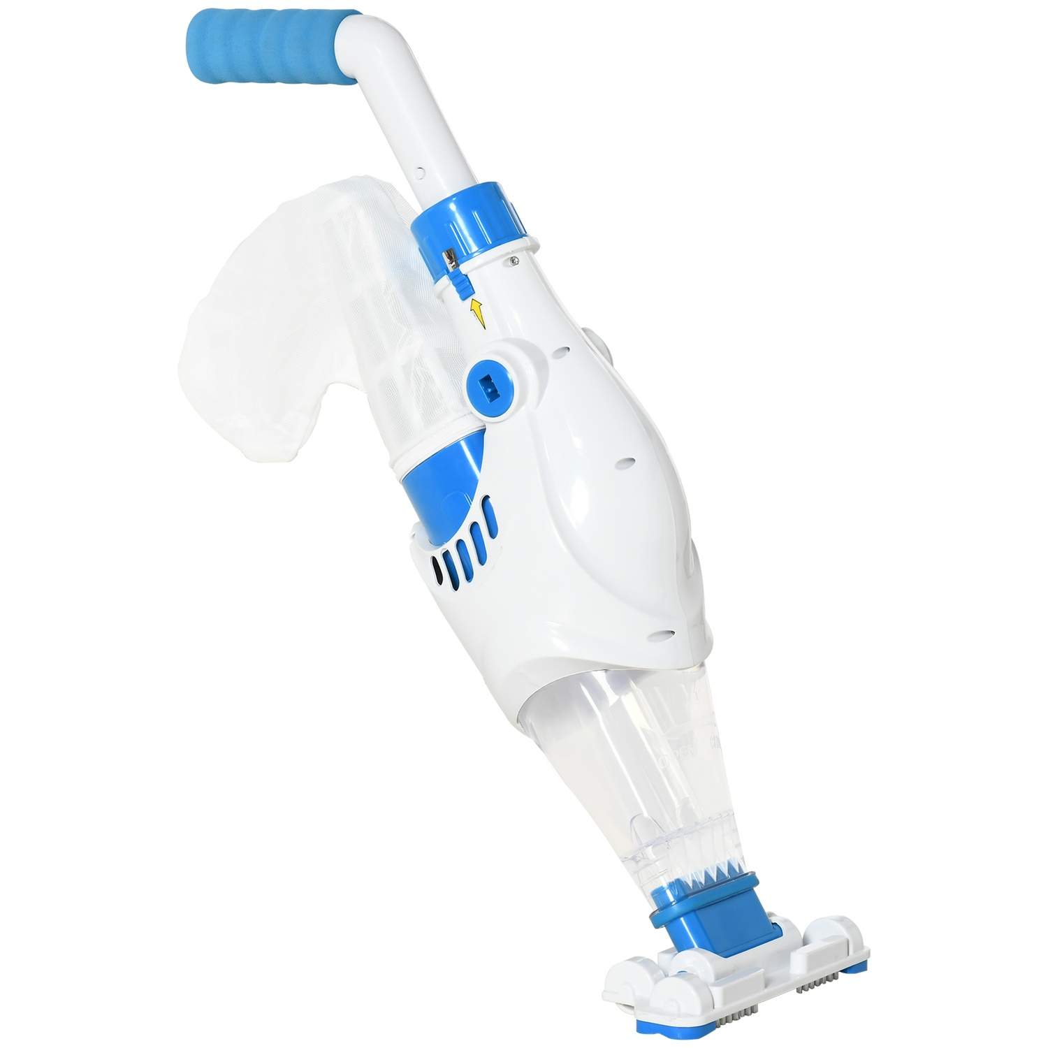 El-poolstøvsuger Blå/Hvid 65x20x17 cm