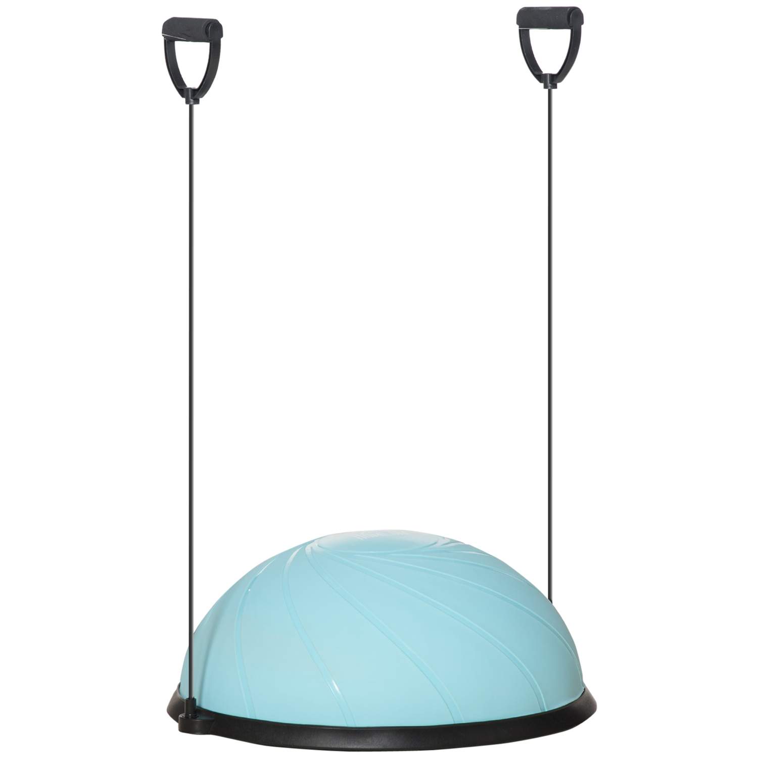 Lyseblå Balancetræner Ø58 cm med Træningsreb