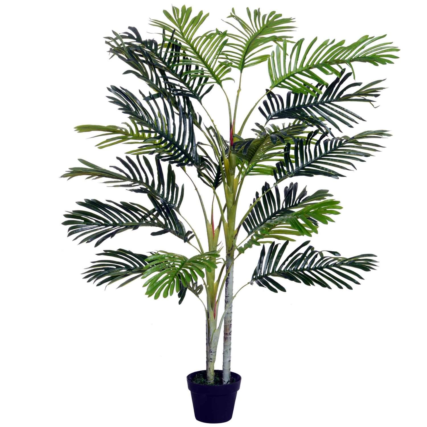 Stor konstgjord palm 150 cm med kruka för dekoration | Hem & Hobby | Pryloteket