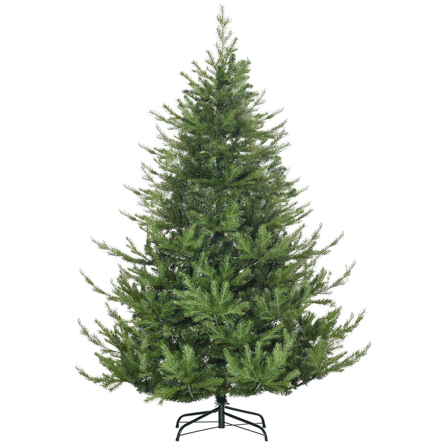 180 cm Naturtro juletræ med tætte grene