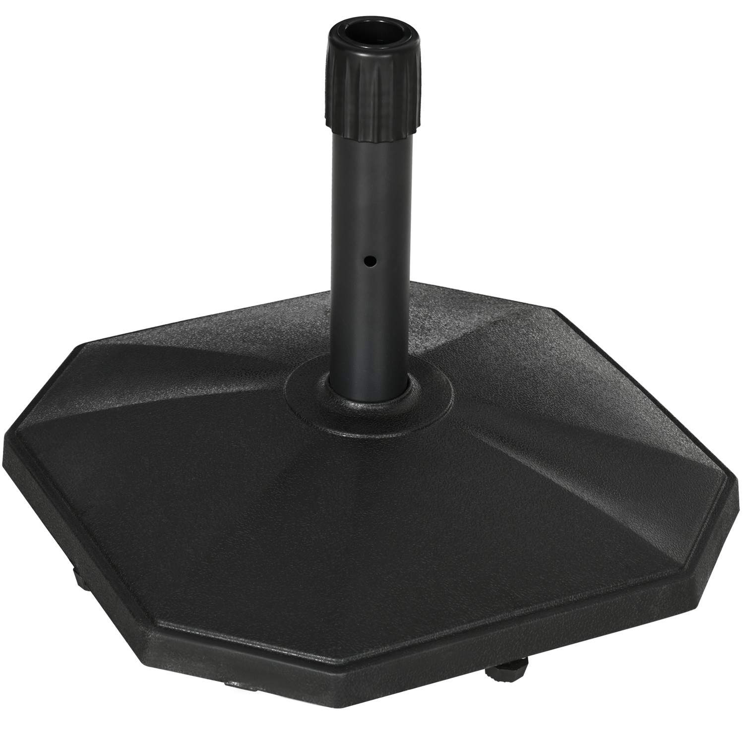 Parasollställ 22Kg Stabil Cementfylld Svart | Hem & Hobby - Hem & Hushåll - Trädgårdsartiklar - Parasoll | Pryloteket