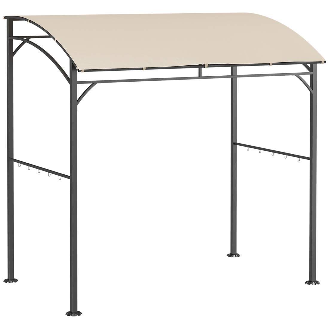 Grillkapell med UV-skydd, Beige, 215x150x220 cm | Hem & Hobby | Pryloteket