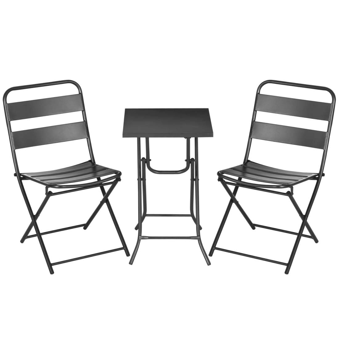 Svart Trädgårdsbistroset med Bord och Stolar | Hem & Hobby | Pryloteket