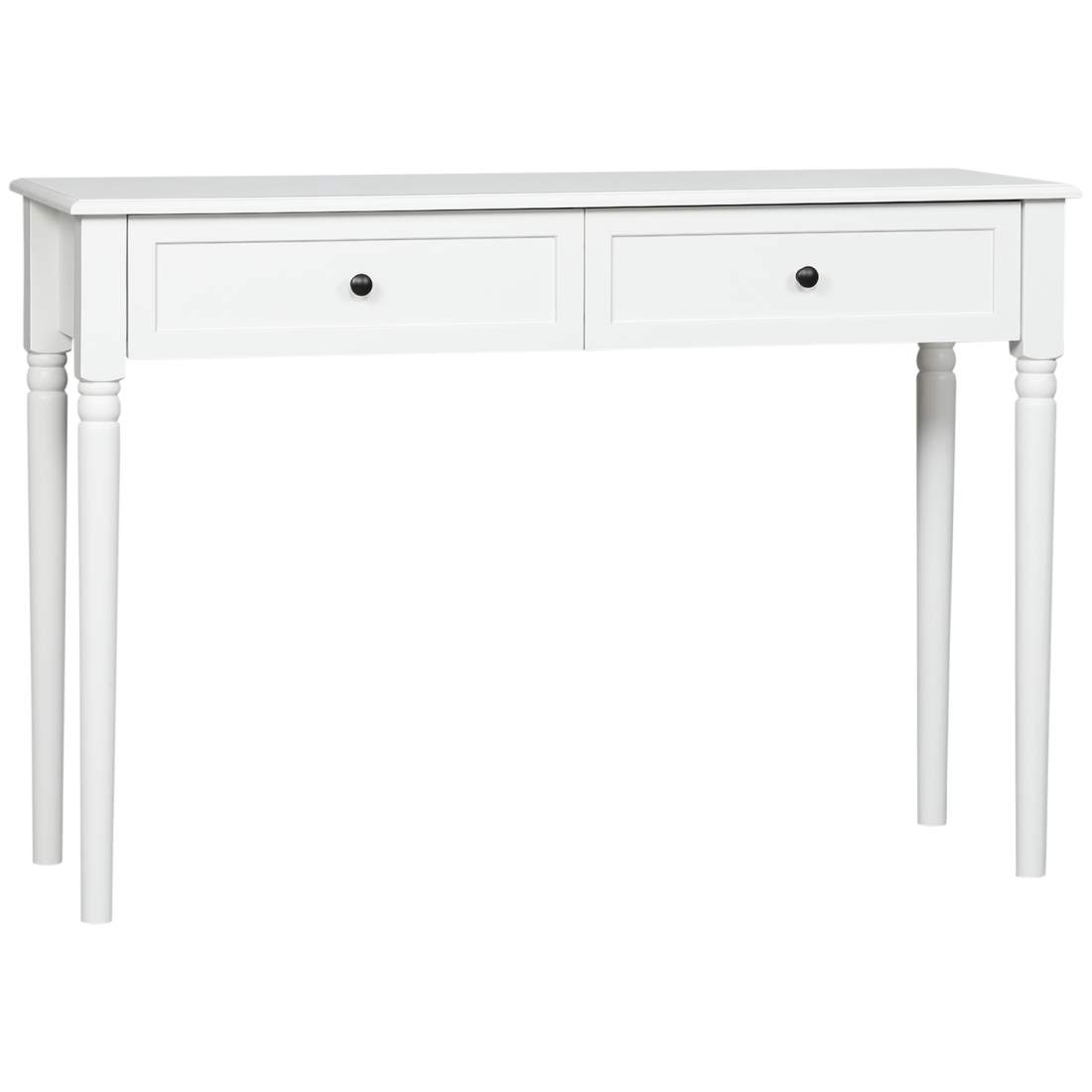 Modernt vitt sidobord i furu med lådor | Hem & Hobby | Pryloteket