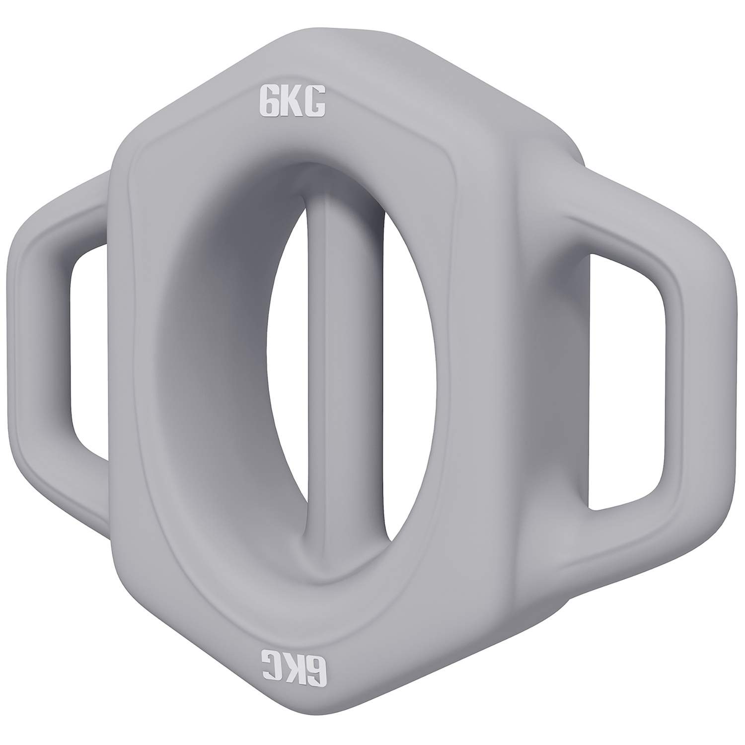 Multifunktionel 6 kg gulvvenlig håndvægt grå