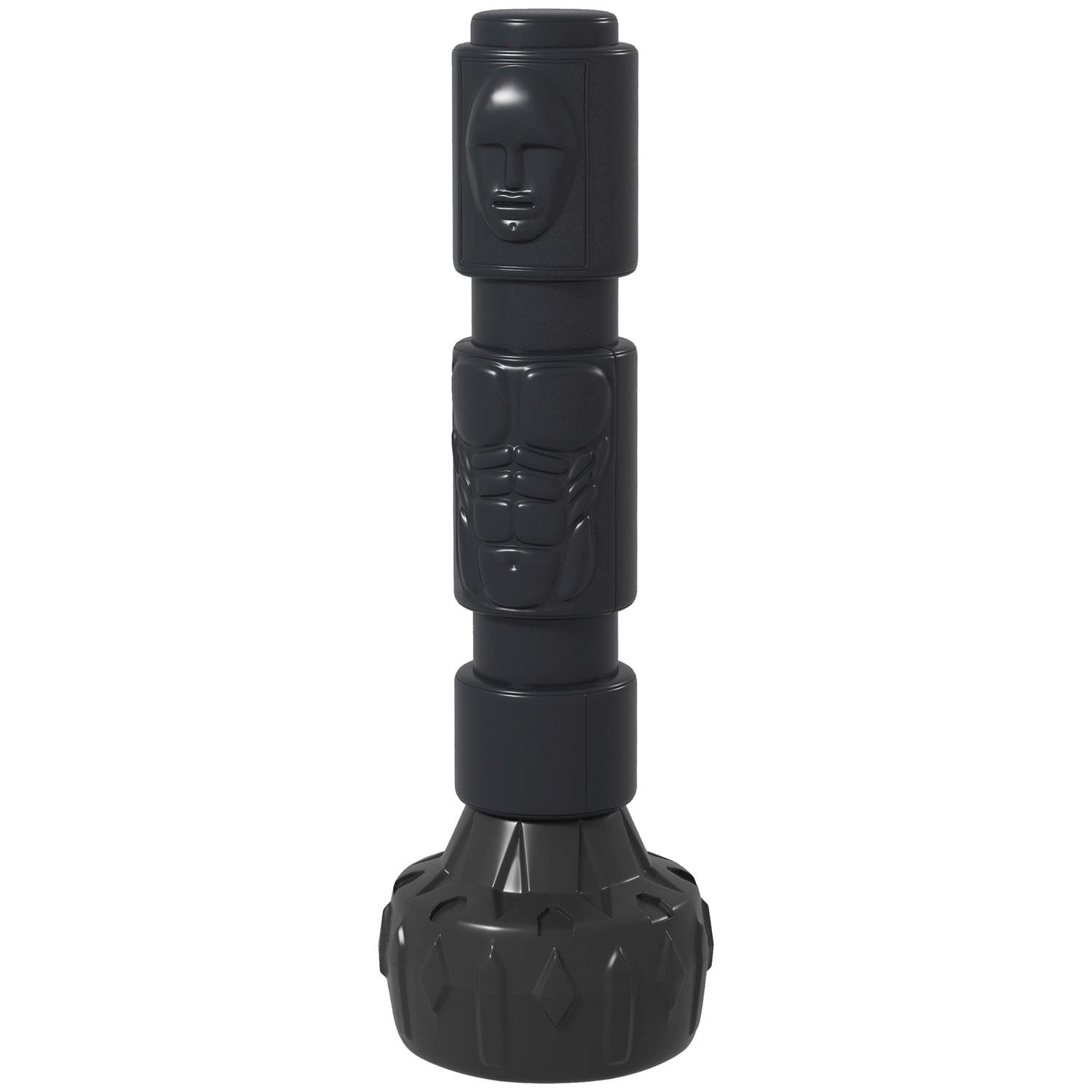 Justerbar stående boksesæk med sugekopbase