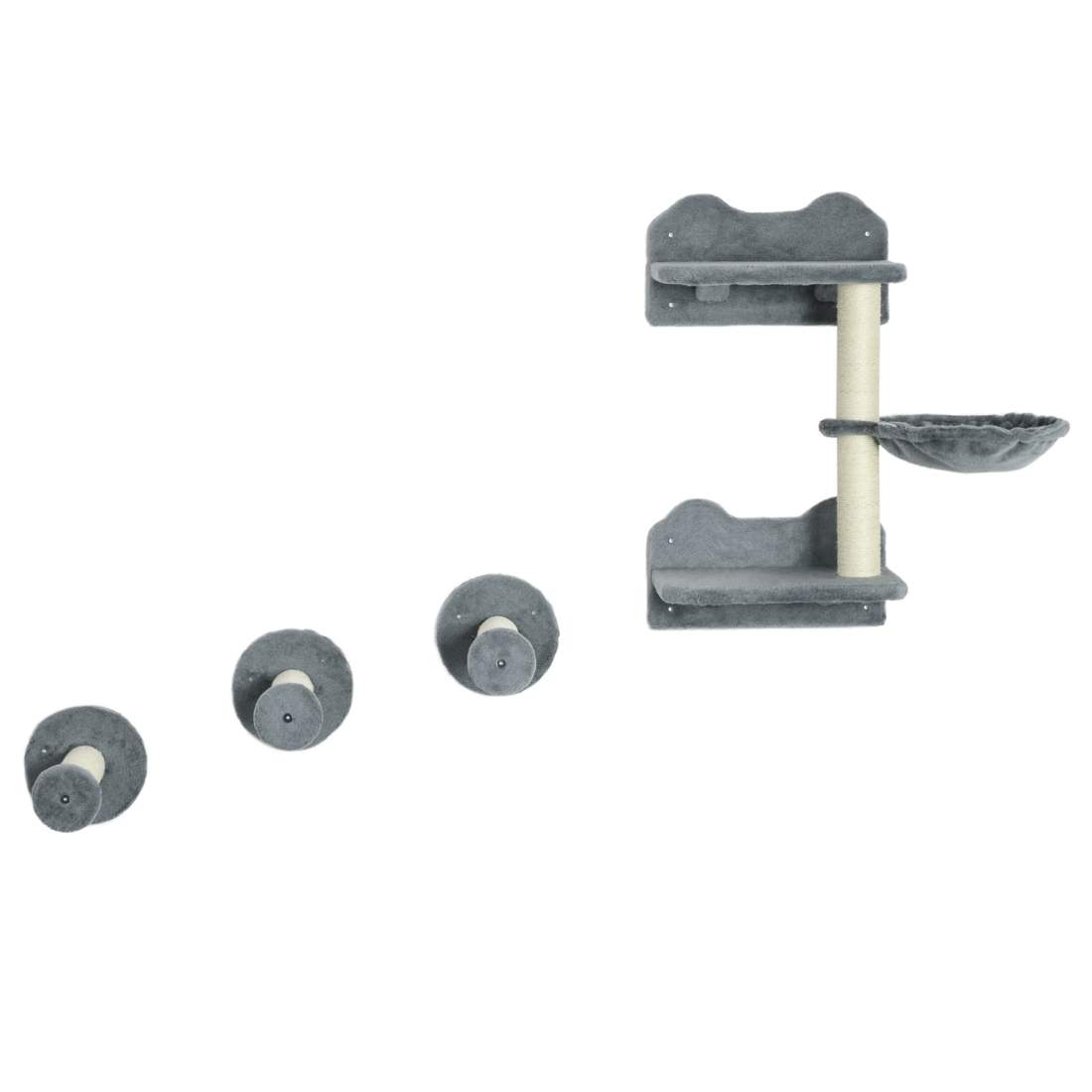 Stopptorn & 3 Skrapstolpar, Klättervägg Med Hängmatta | Hem & Hobby | Pryloteket