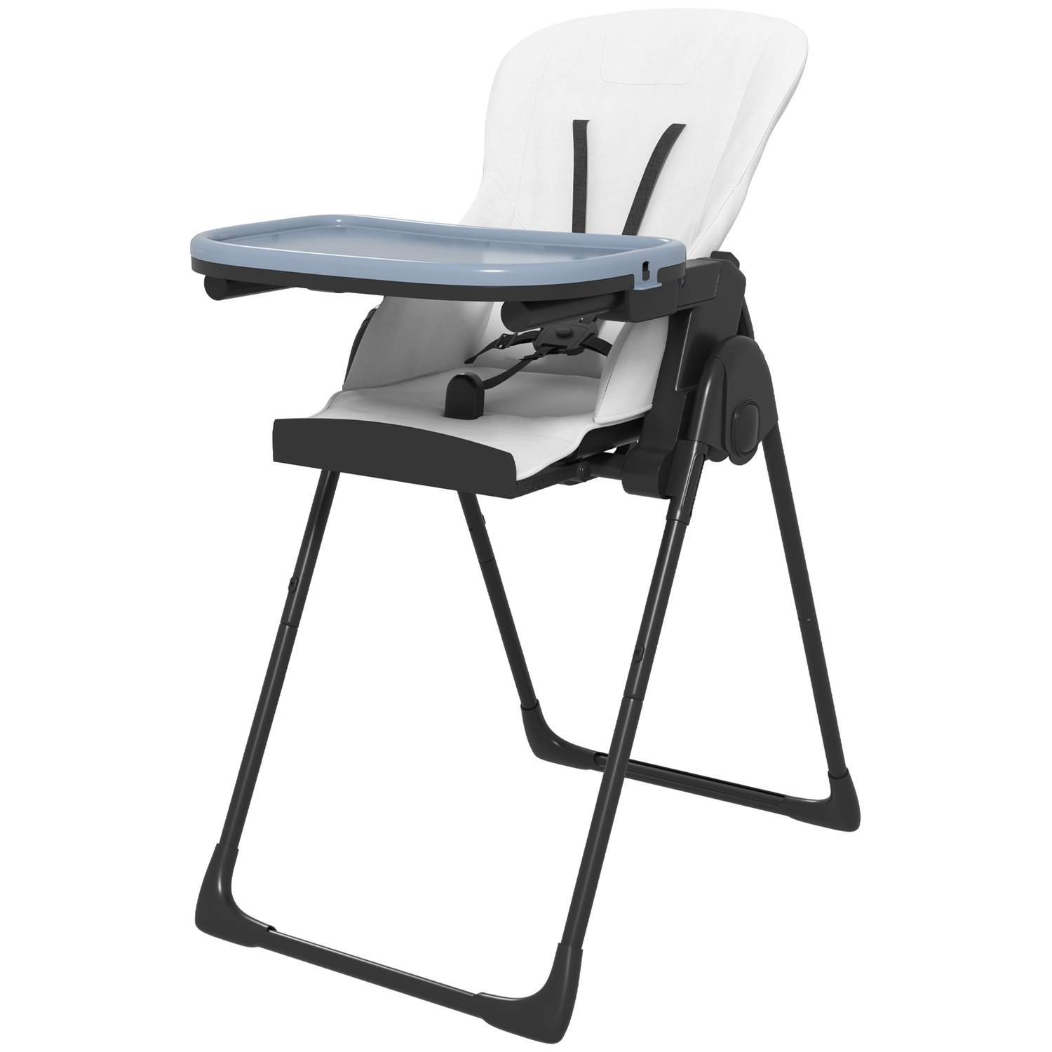 Sort selestol i imiteret læder til børn