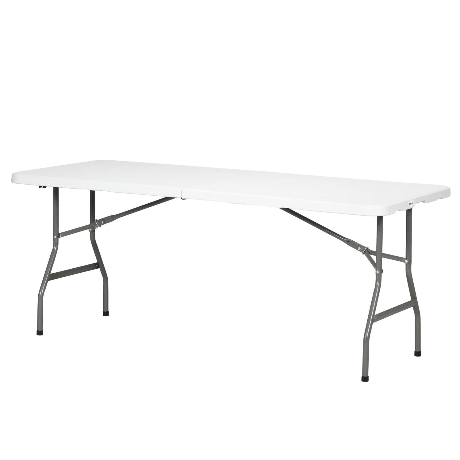 Fällbart Campingbord för 6 Pers, Vit HDPE 180x75x73 cm | Hem & Hobby | Pryloteket