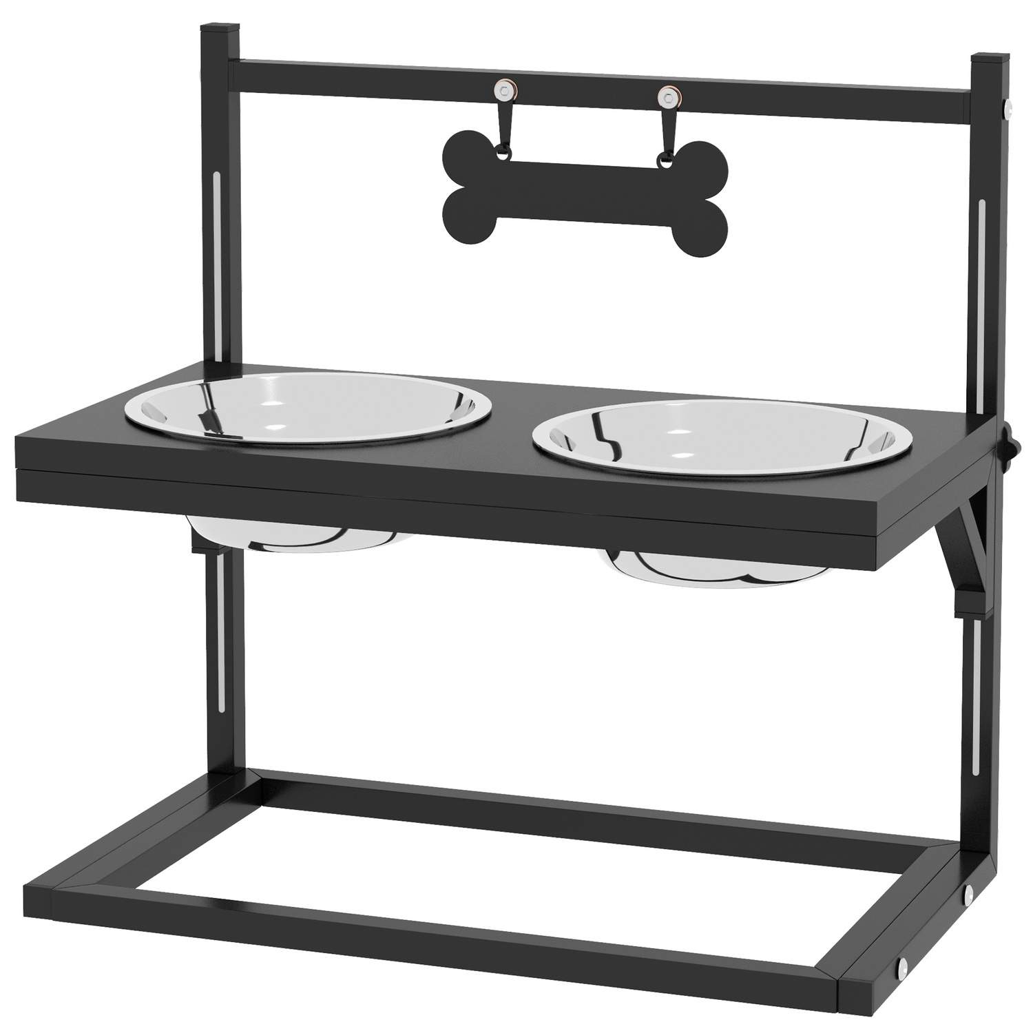 Justerbar Hundskål i Rostfritt Stål 0,9L | Hem & Hobby | Pryloteket