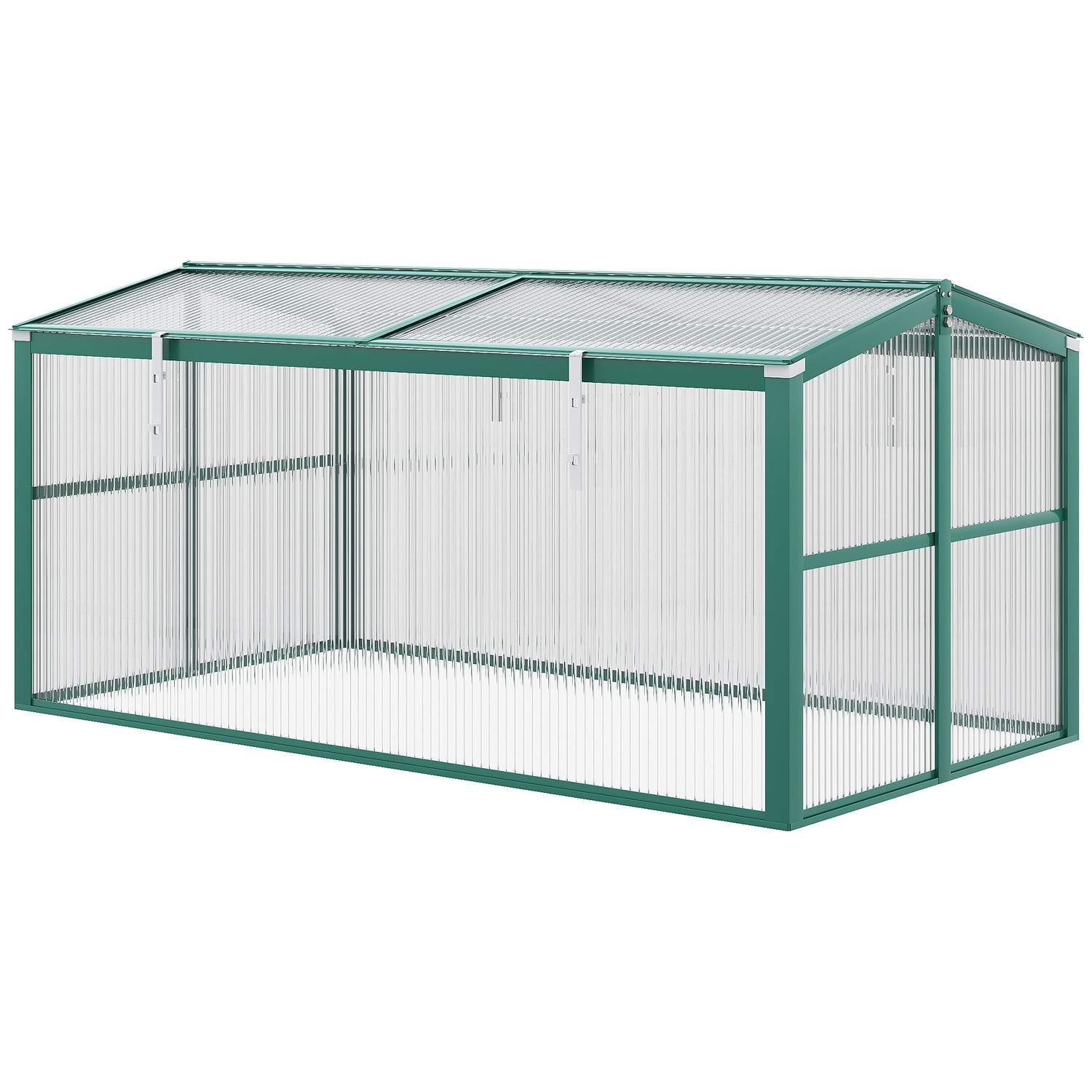 Aluminium kold ramme 130x70x61 cm med UV beskyttelse