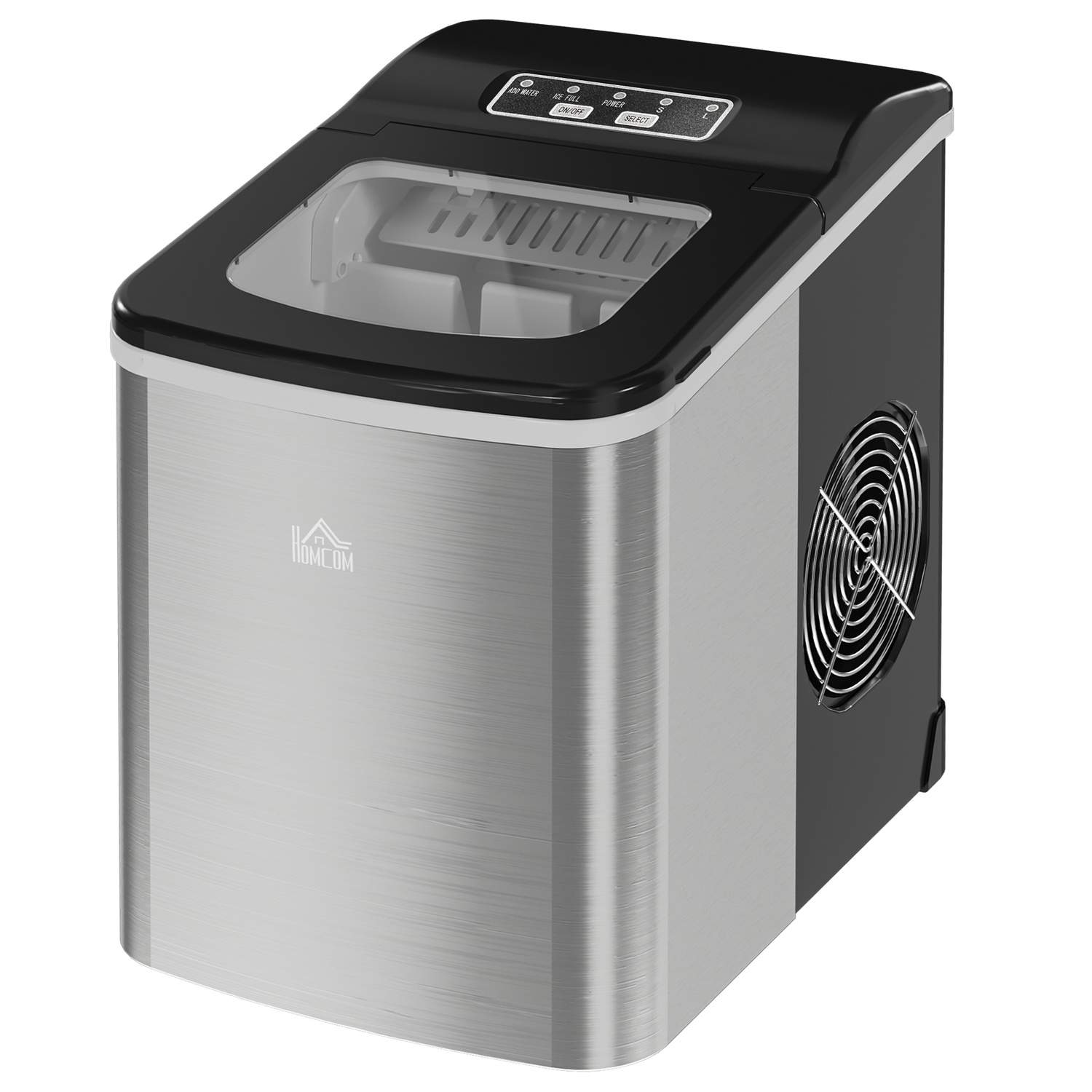 Bærbar ismaskine, 9 terninger på 8 min, 12 kg/dag