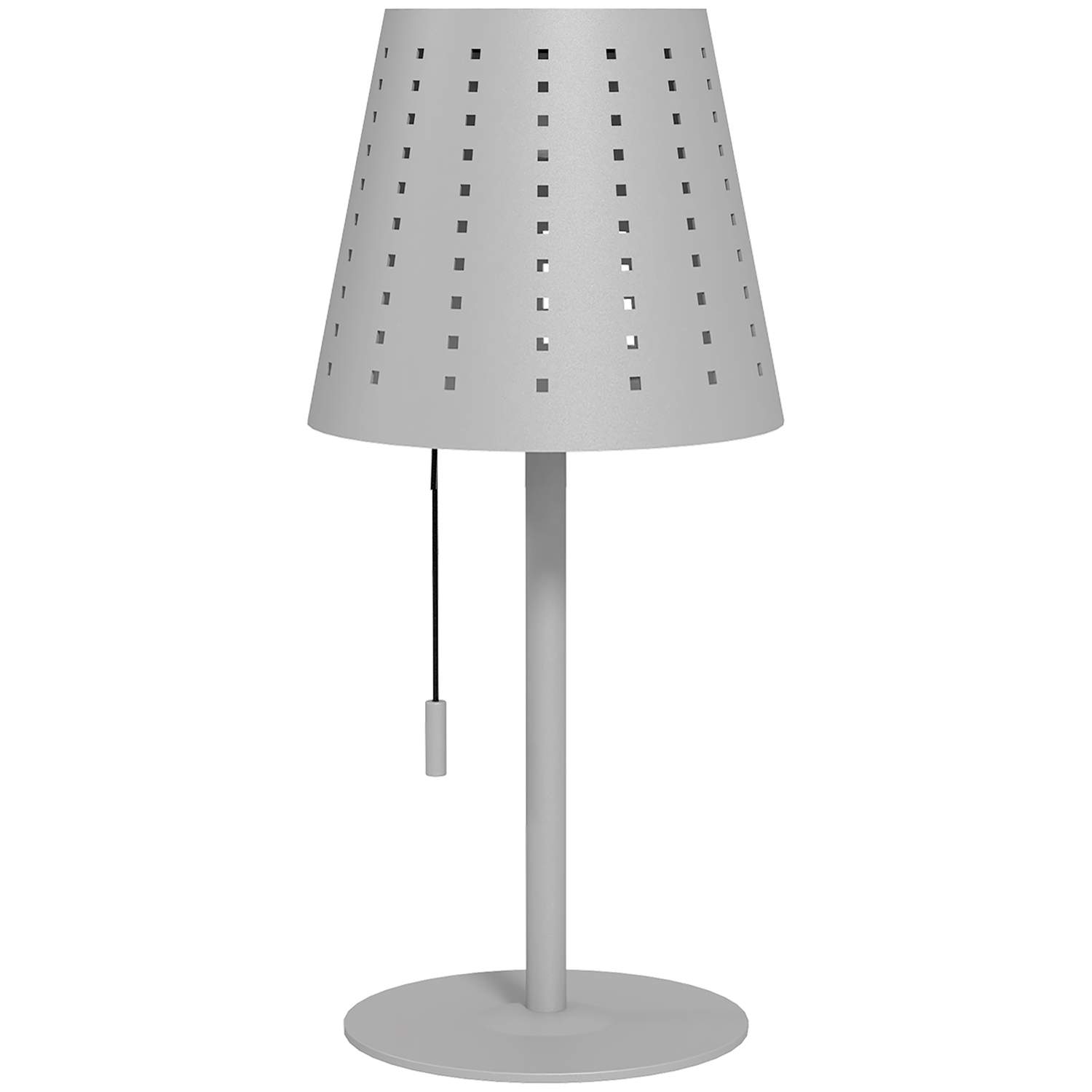 Dæmpbar LED solar bordlampe, bærbar og vandtæt