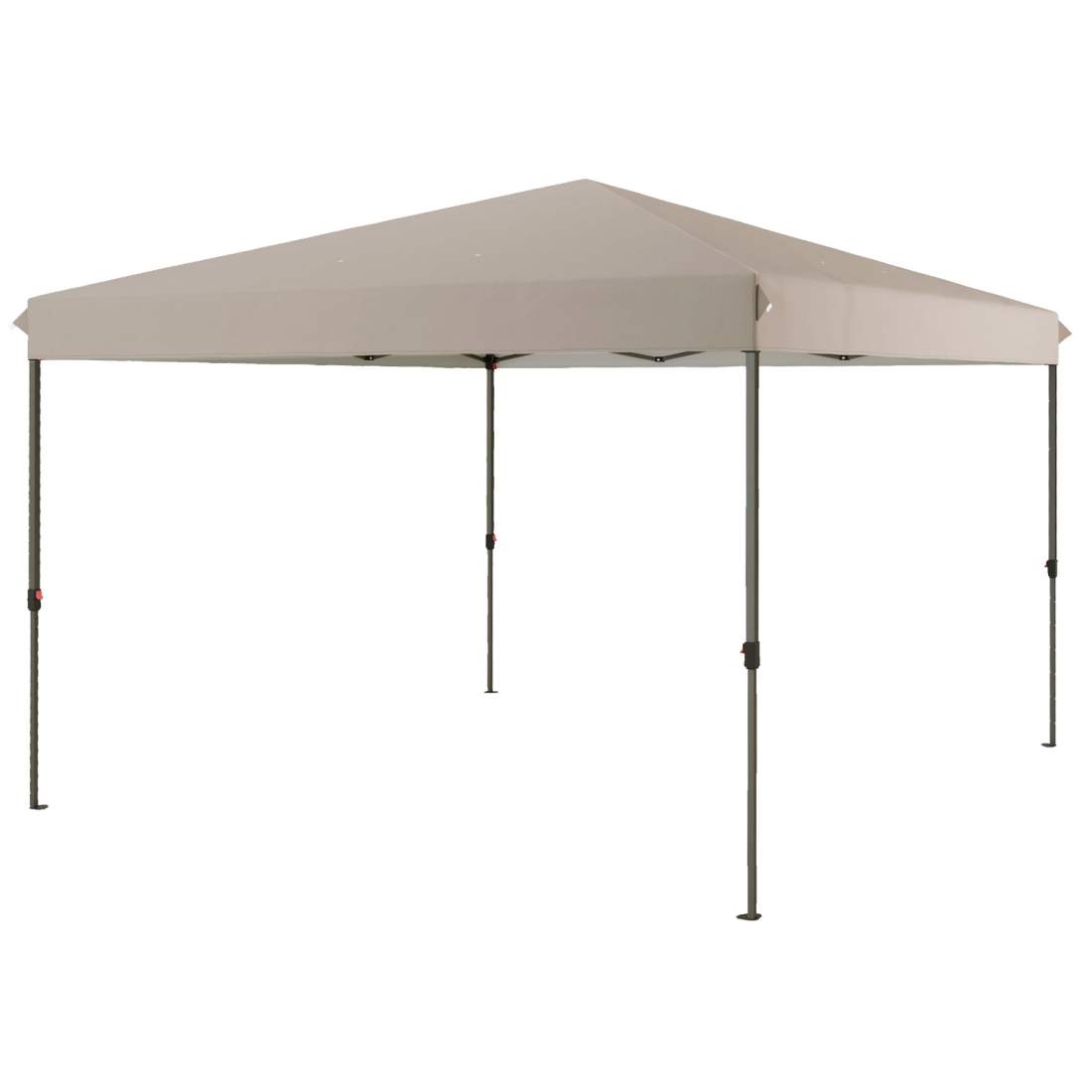 Höjdjusterbar Beige Gazebo 3,6x3,6m för Balkong | Hem & Hobby | Pryloteket