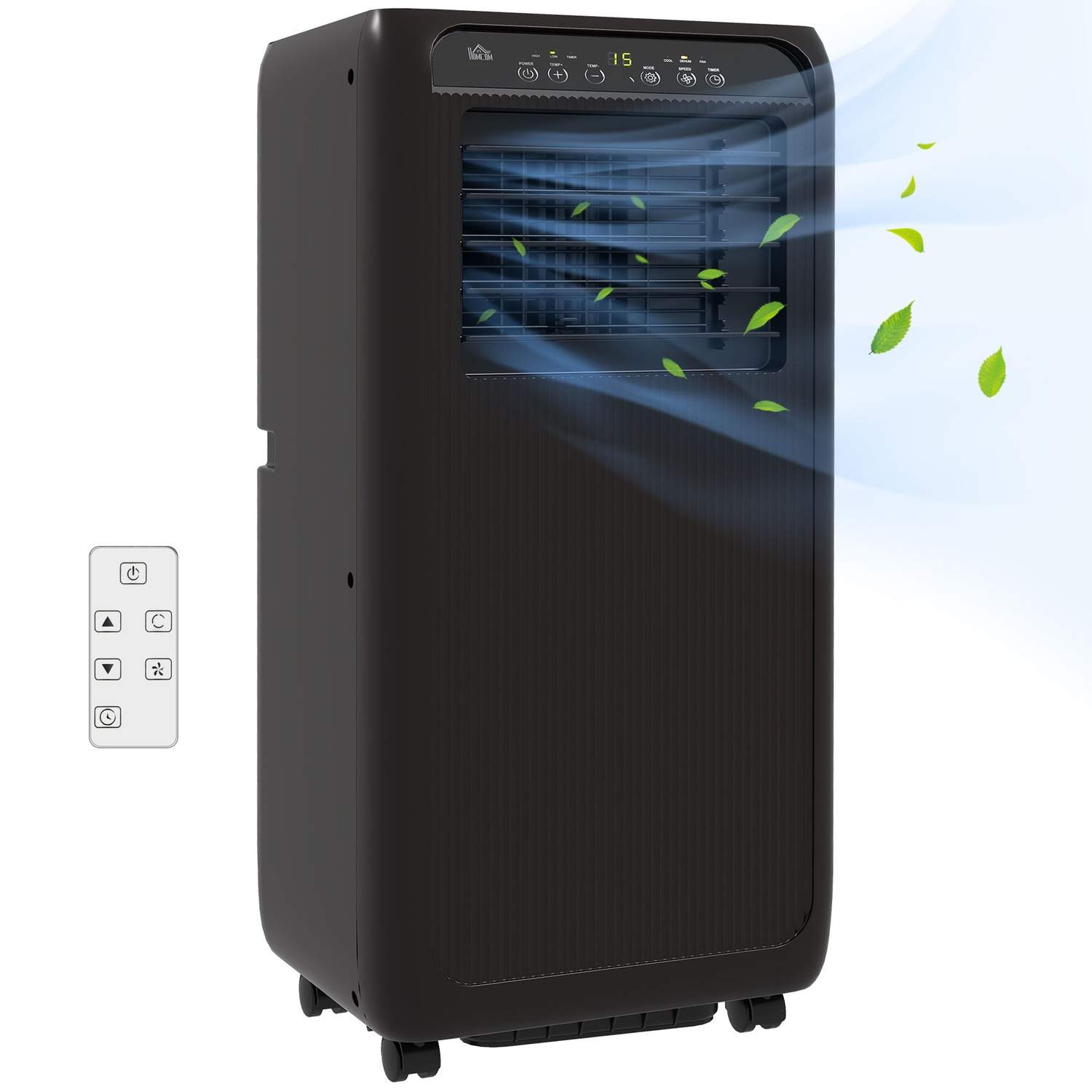 Mobilt klimaanlæg 3i1 9000Btu Sort