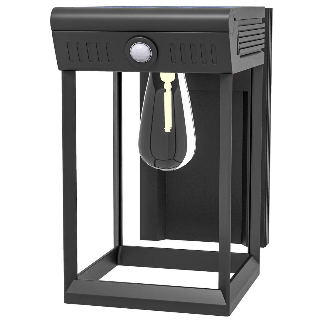 Justerbar Solcell Vägglampa LED Varmvit IP44 | Hem & Hobby | Pryloteket