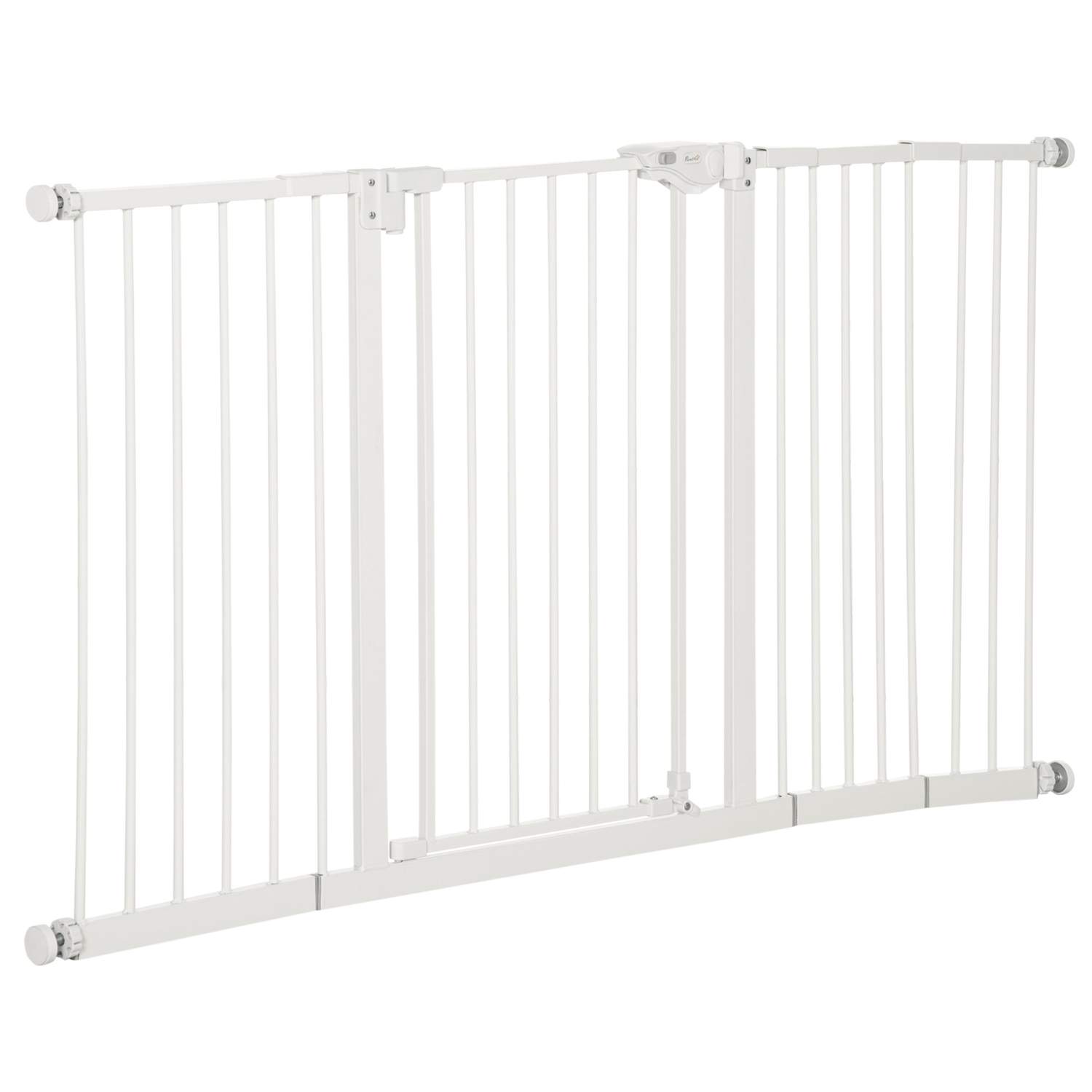 Sikkerhedslåge til hunde 74-147,5 cm Hvidmetal