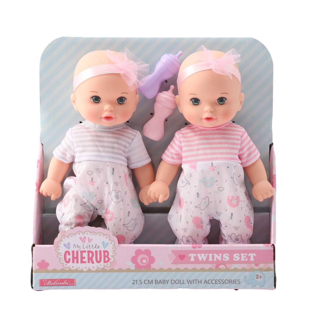 Little Cherub Tvillingdockor 21,5 Cm | Leksaker & Spel - Leksaker - Leksaksfigurer & Dockor - Dockor | Pryloteket