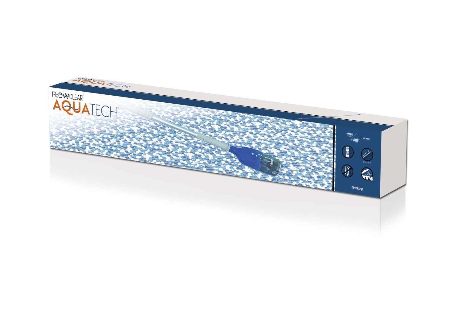 Bestway Flowclear ledningsfri poolstøvsuger AquaTech