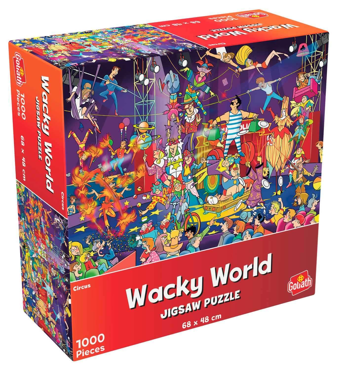 Alternativ bild 0 för Wacky World Pussel Circus 1000-bitar
