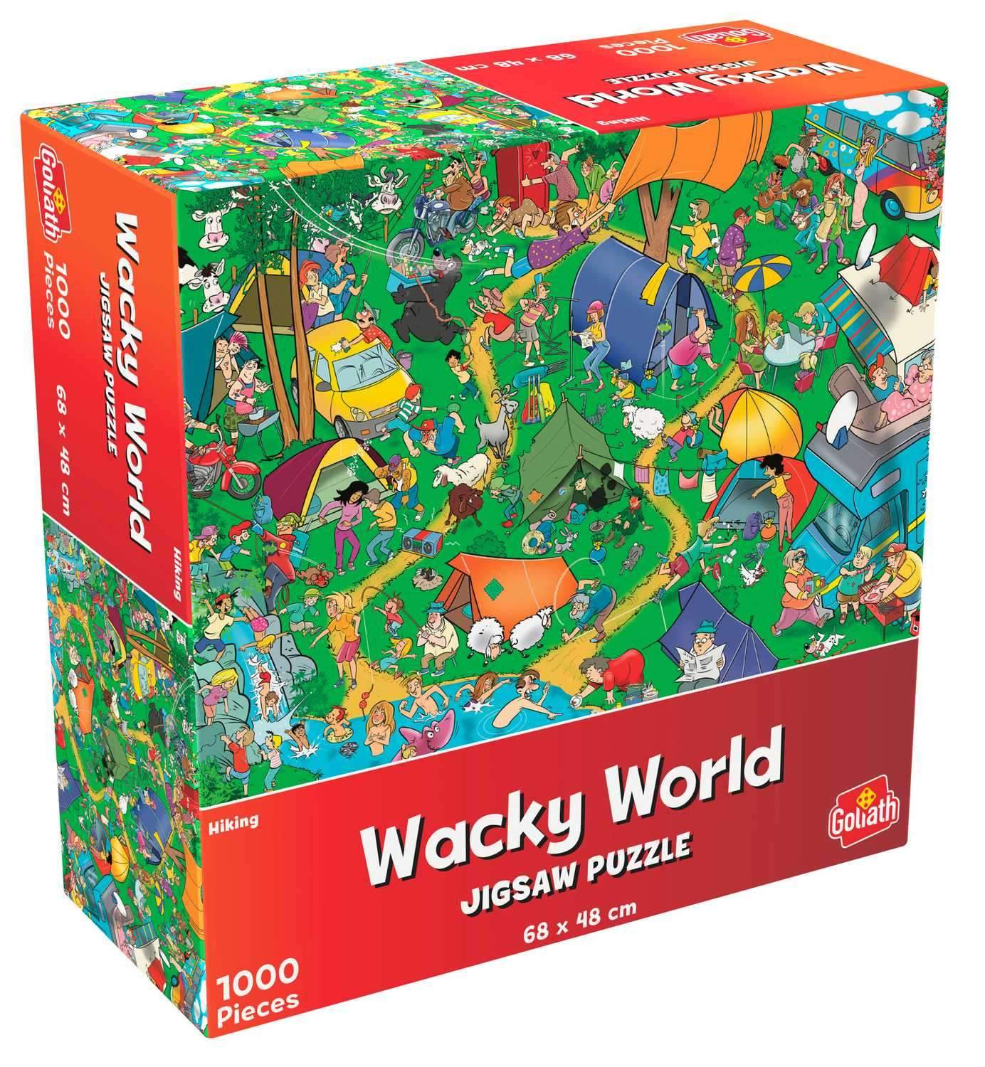 Alternativ bild 0 för Wacky World Pussel Camping 1000-bitar