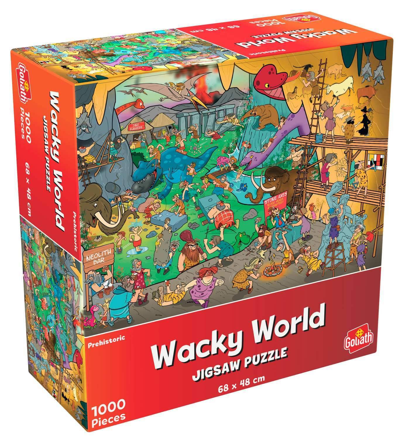 Alternativ bild 0 för Wacky World Pussel Prehistoric 1000-bitar