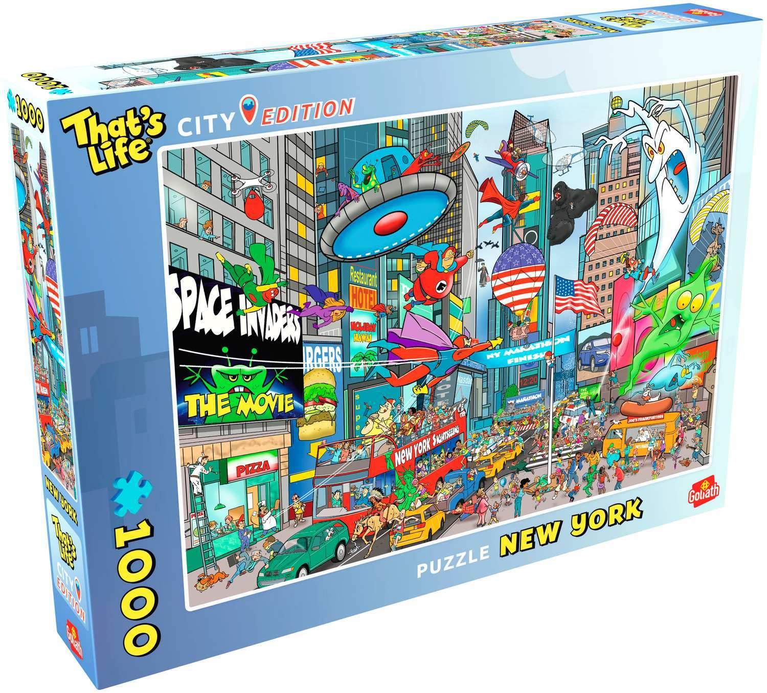 Alternativ bild 1 för That's Life Pussel New York 1000-bitar