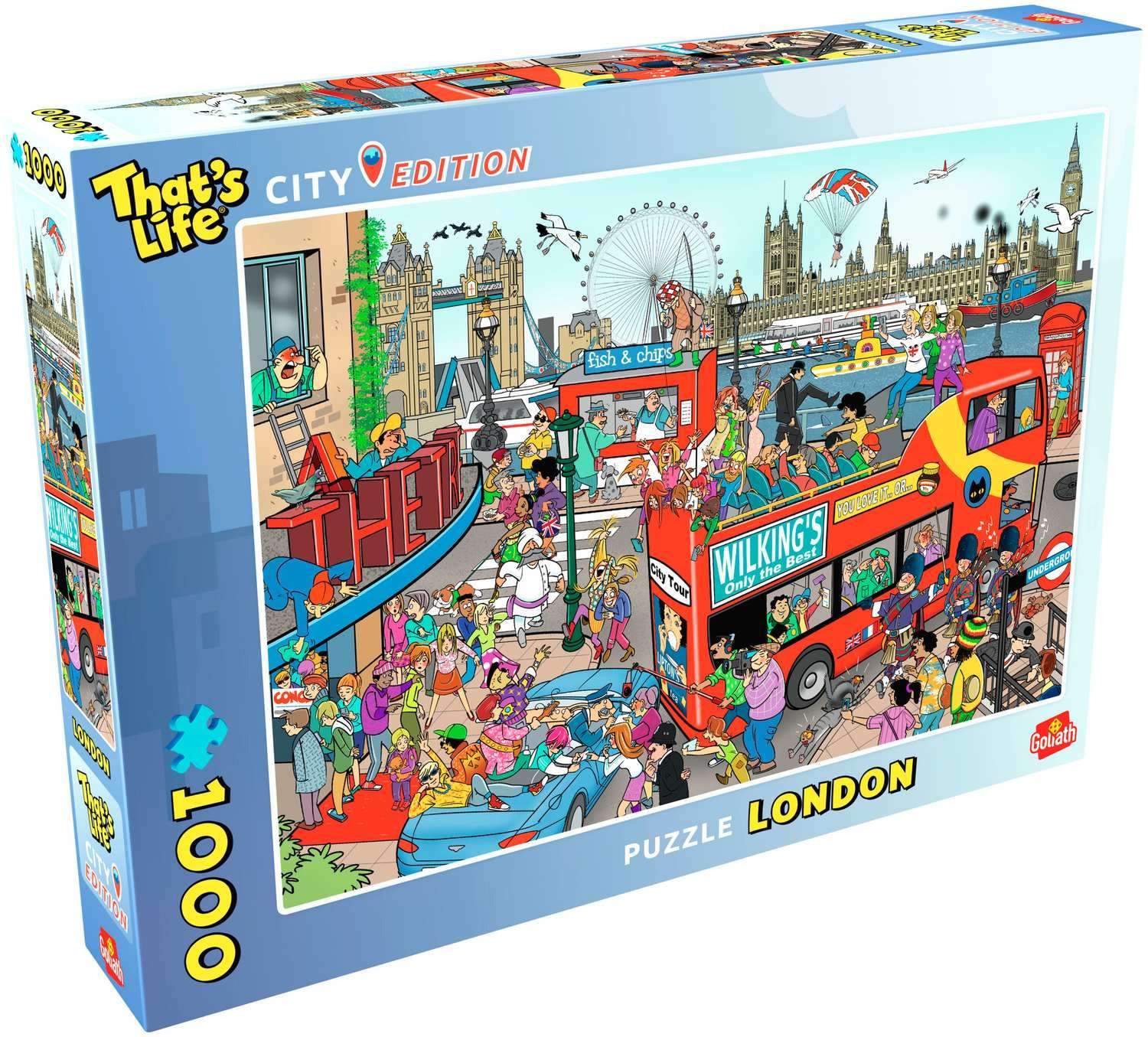 Alternativ bild 1 för That's Life Pussel London 1000-bitar