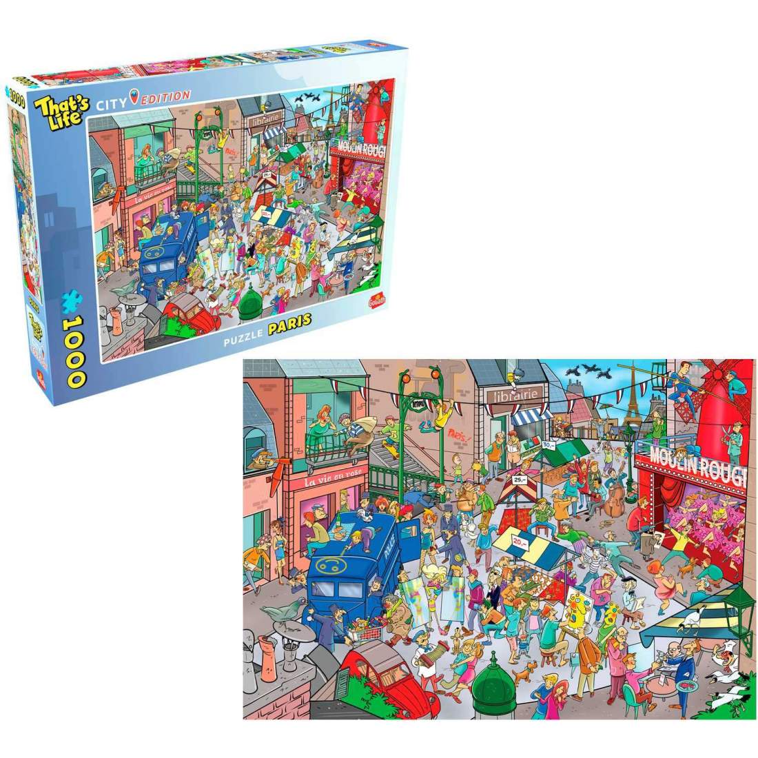 Produktfoto för That's Life Pussel Paris 1000-bitar