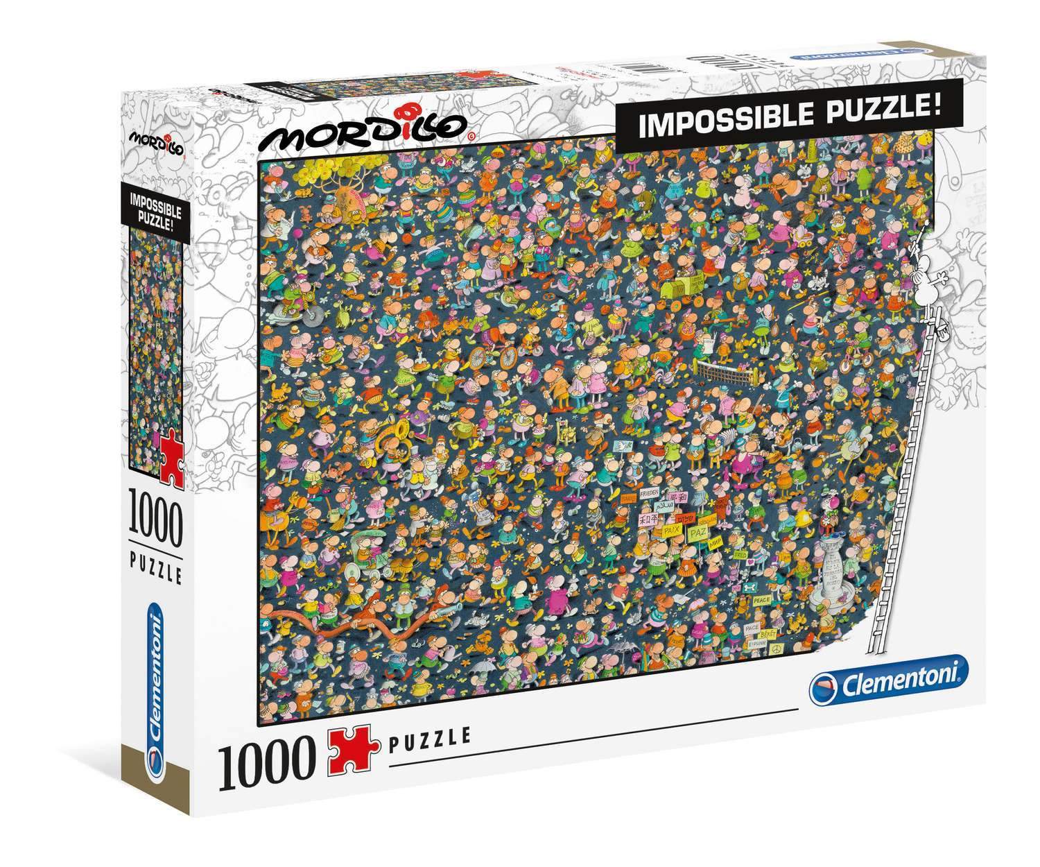 Mordillo Impossible Pussel 1000 Bitar | Leksaker & Spel - Leksaker - Pussel | Pryloteket