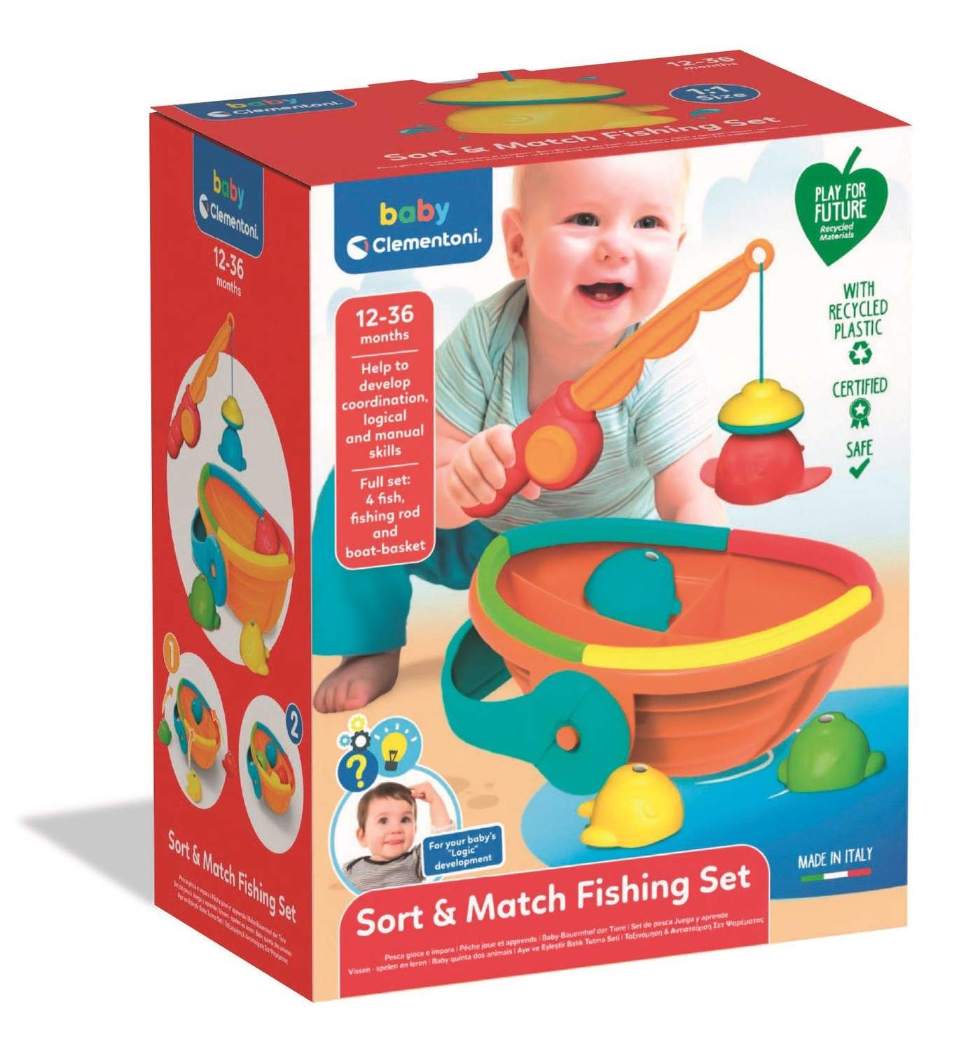 Sort & Match Fiskeset | Leksaker & Spel - Leksaker - Babyleksaker | Pryloteket