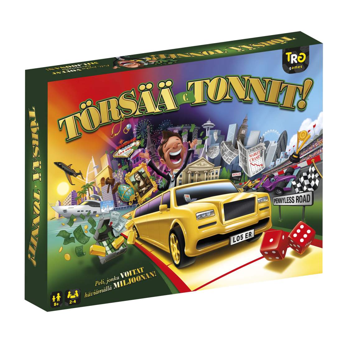 Spel Låt Pengarna Rulla Finska | Leksaker & Spel - Sällskapsspel - Brädspel | Pryloteket