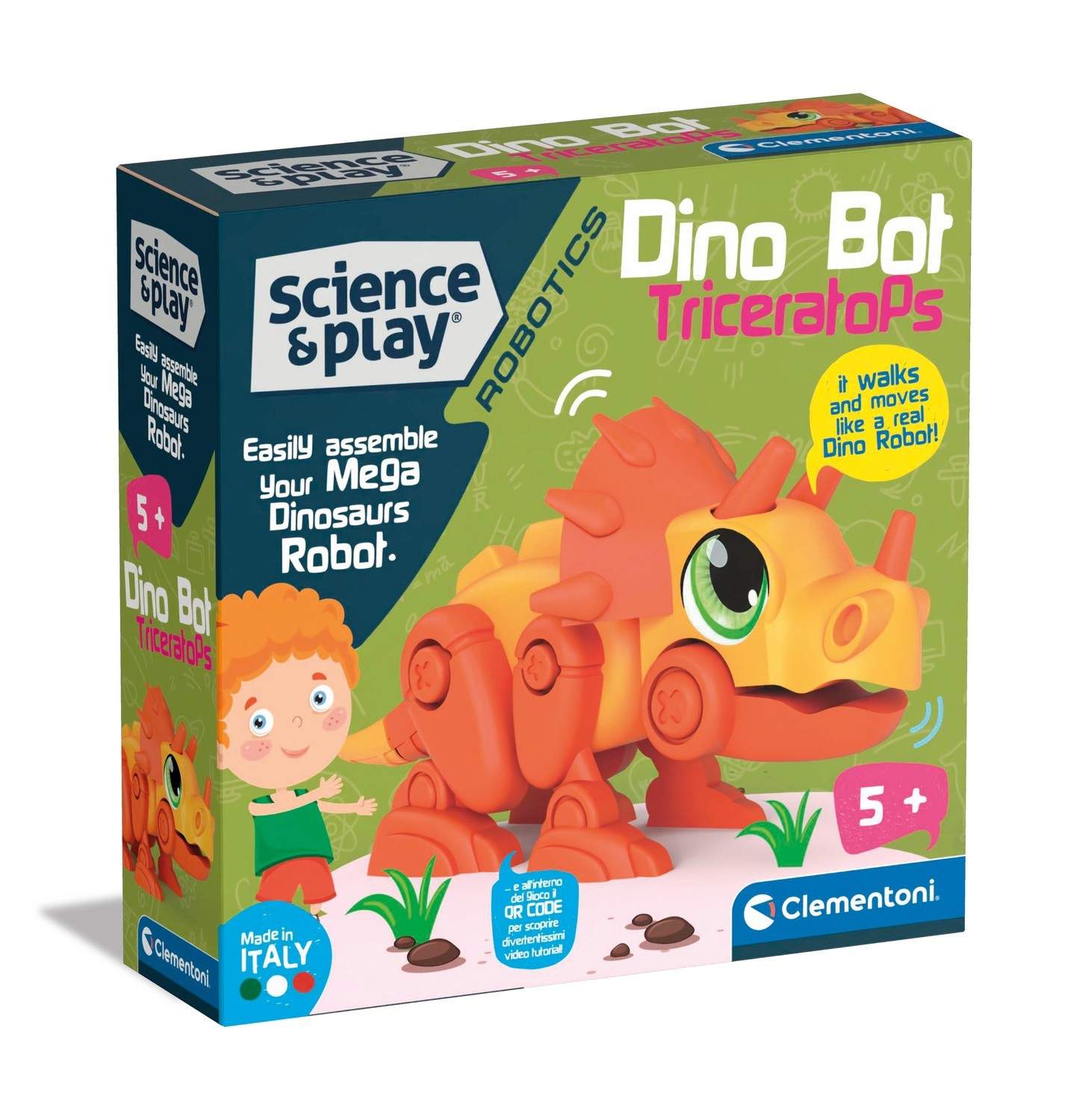 Clementoni Dinobot Triceratops | Leksaker & Spel - Leksaker - Lekset | Pryloteket