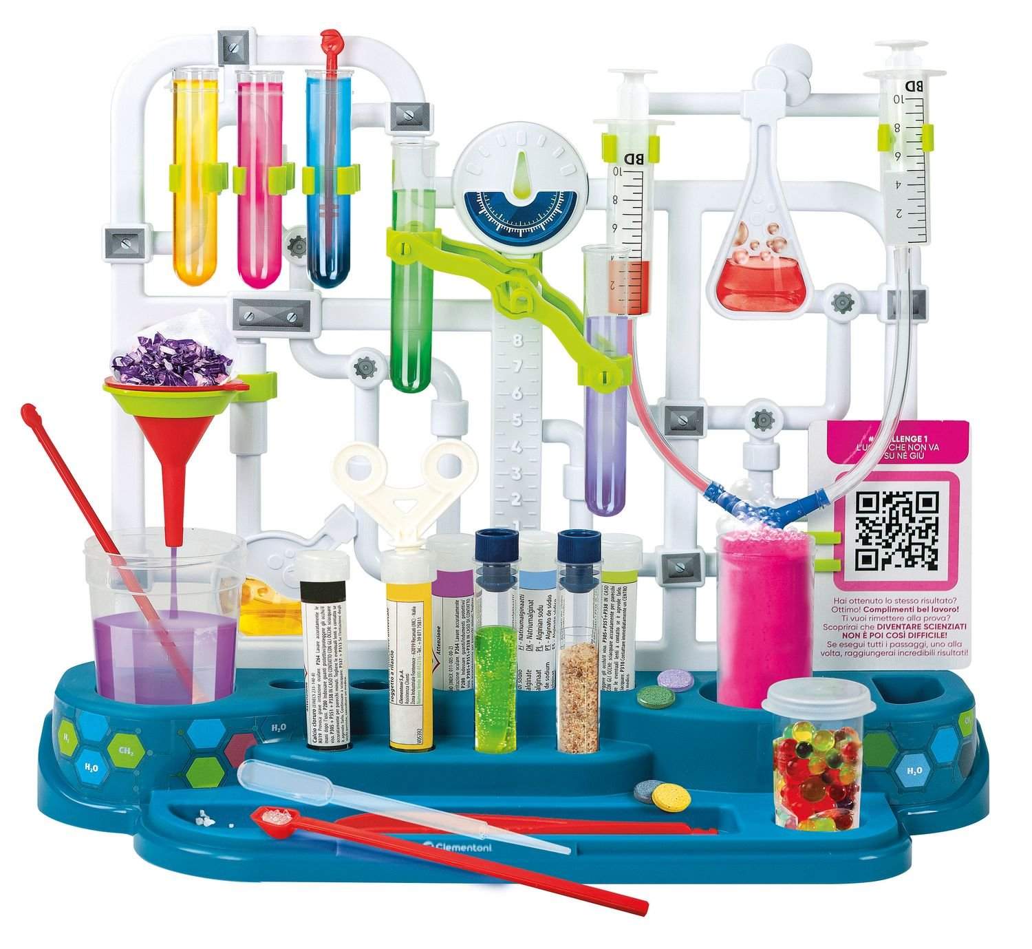 Alternativ bild 1 för Clementoni Super Chemistry science set